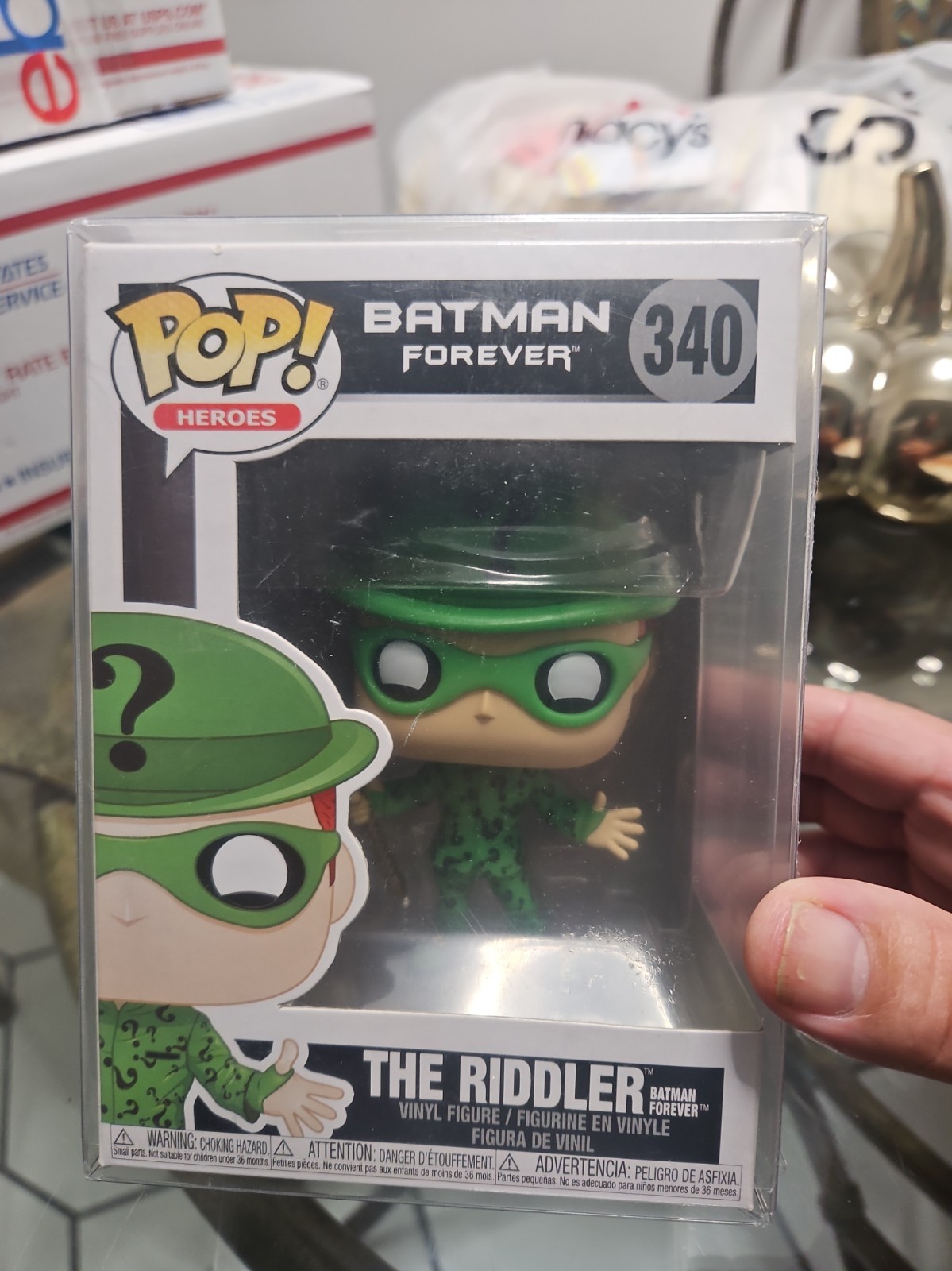 Funko Pop Vinyl: DC Universe - The Riddler Batman Forever #340 Funko Pop Vinyl: DC Universe - The Riddler Batman Forever #340