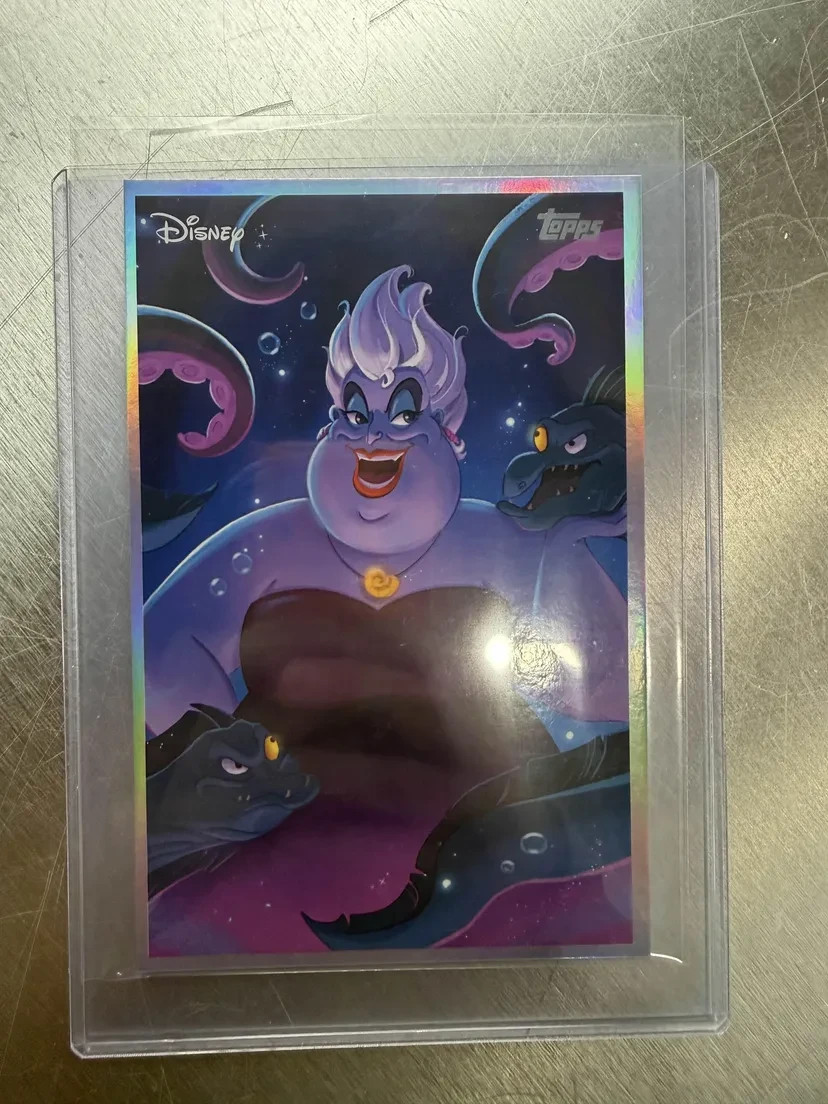 2026 Topps Disney Vault Ursula Box Topper Ursula Original Art By Julie Vu 2026 Topps Disney Vault Ursula Box Topper Ursula Original Art By Julie Vu
