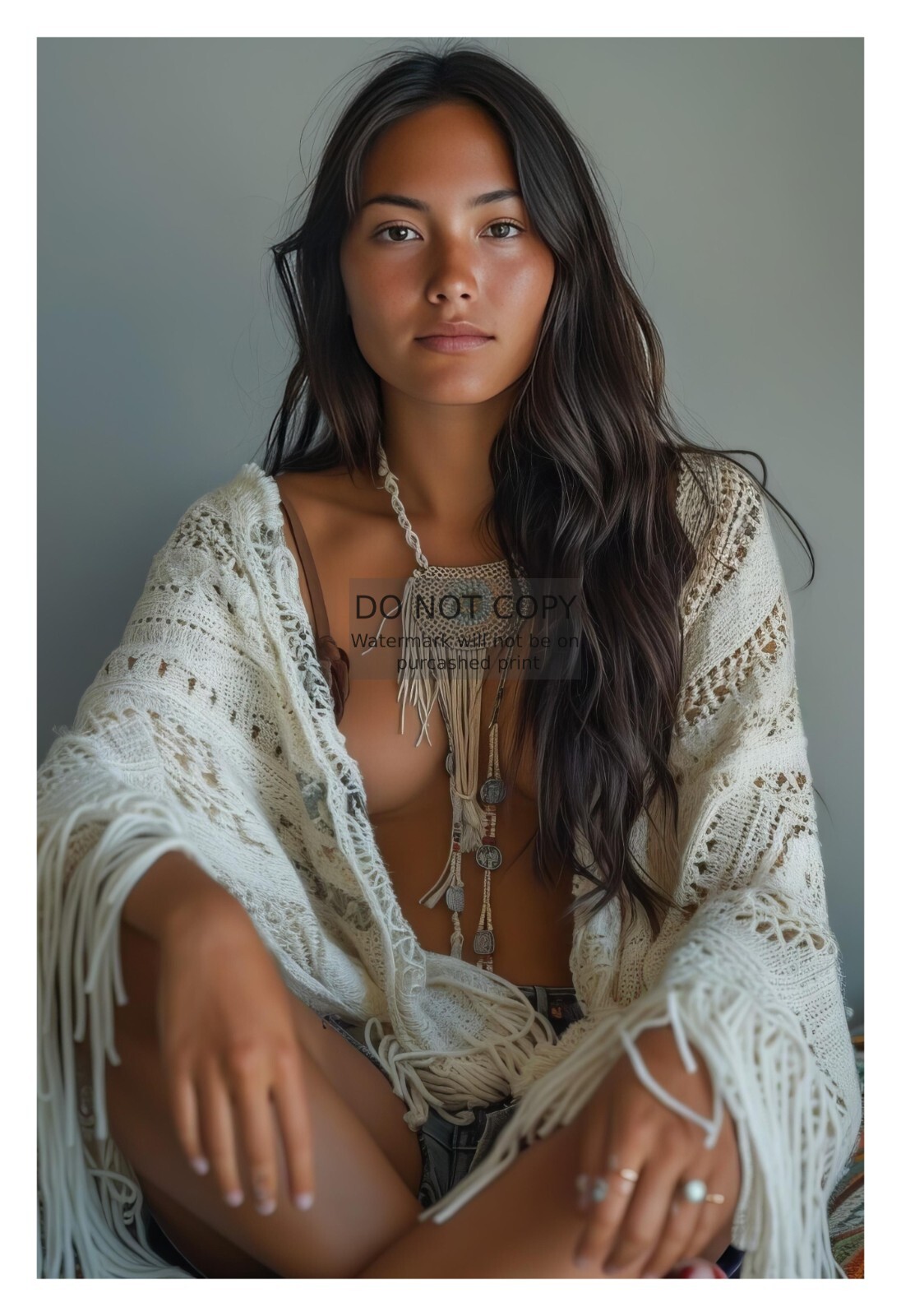 GORGEOUS YOUNG SEXY NATIVE AMERICAN LADY 4X6 FANTASY PHOTO GORGEOUS YOUNG SEXY NATIVE AMERICAN LADY 4X6 FANTASY PHOTO