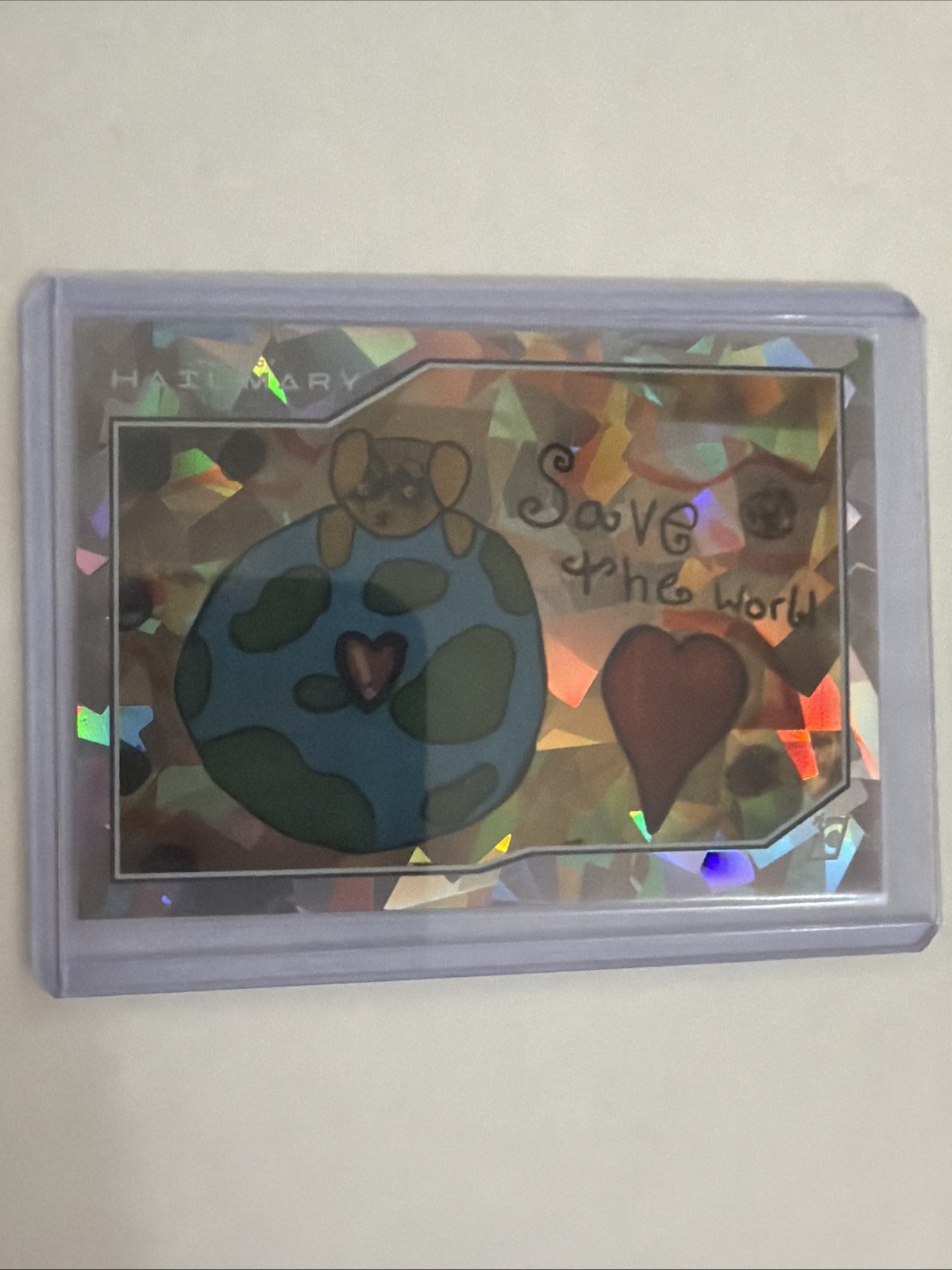 cardsmiths project Hail Mary Silver 38/50 Save The World HM10