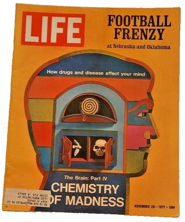 November 26, 1971 LIFE Magazine NE vs OK old ads ad  Nov. 11 25 24 