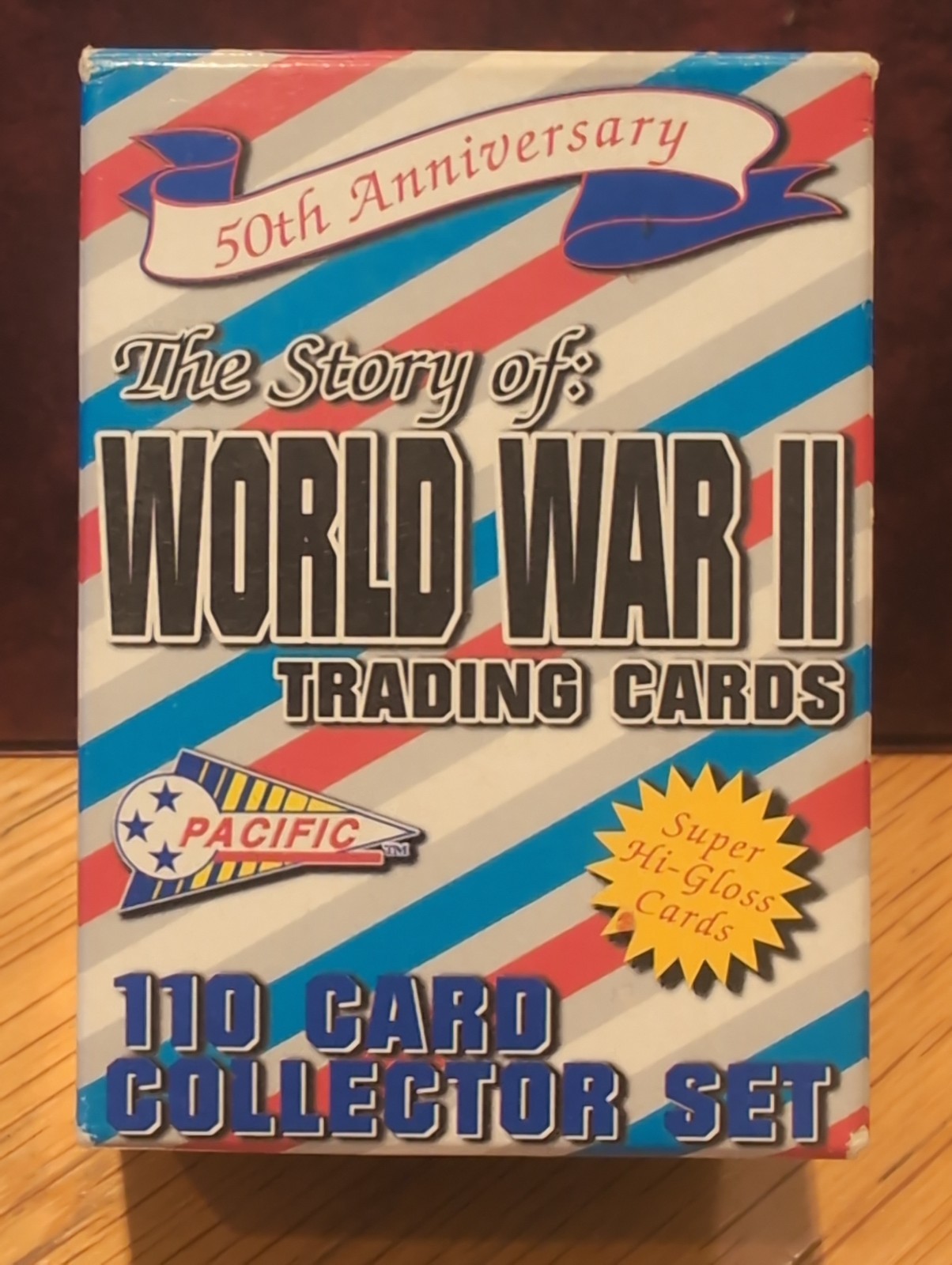 1992 Pacific World War II 110 Card Collector Set 50th Anniversary Trading Cards 1992 Pacific World War II 110 Card Collector Set 50th Anniversary Trading Cards