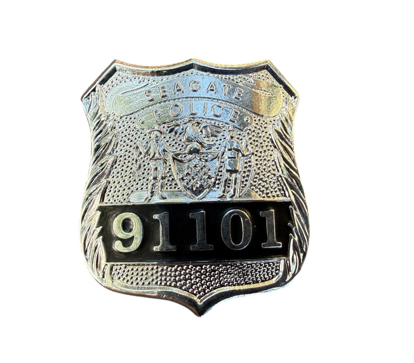 Vintage NYPD SEAGATE POLICE NEW YORK POLICE 91101 Lapel Pin Vintage NYPD SEAGATE POLICE NEW YORK POLICE 91101 Lapel Pin