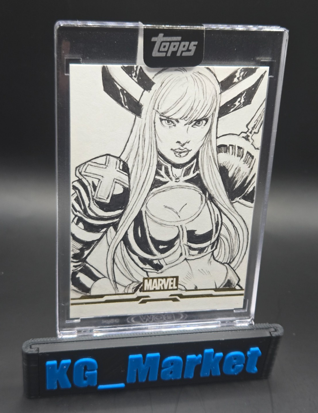 2026 Topps Marvel Mint Magik Sketch By Jim O\'Riley Encased