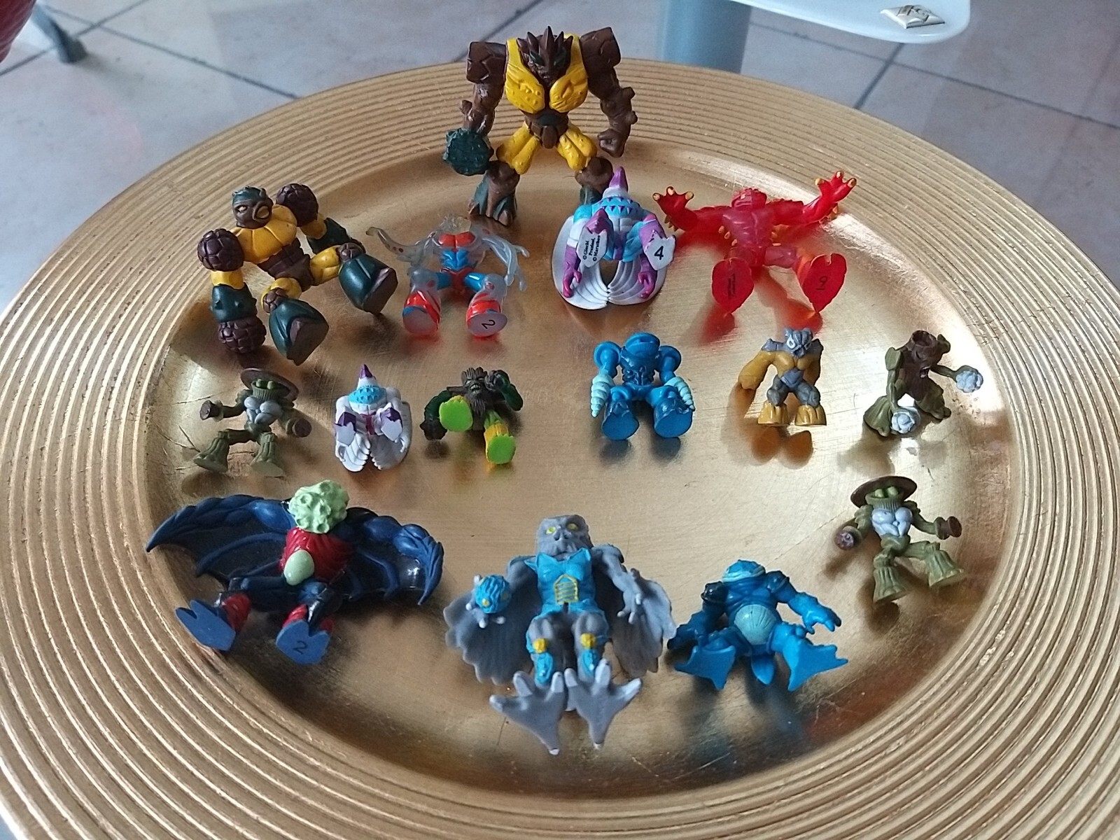 Lot N 1-15 Gormiti Mini and Large Precious Collectible Games 