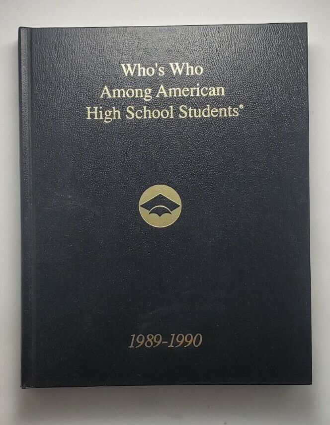 Vintage Who’s Who Among American High School Students 1989-90 