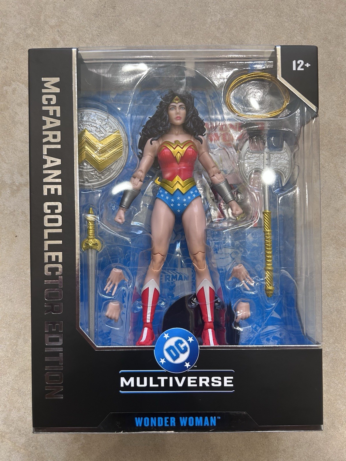 McFarlane Toys Collector Edition #61 Classic Wonder Woman NEW IN-HAND McFarlane Toys Collector Edition #61 Classic Wonder Woman NEW IN-HAND