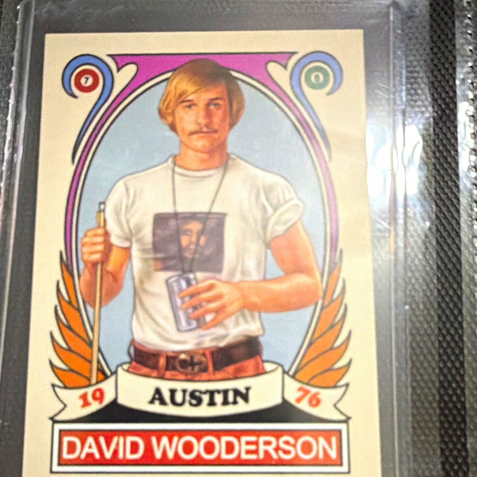 Dazed and Confused 1976 Austin David Wooderson #294 Auto 48/80 Hard Signed Dazed and Confused 1976 Austin David Wooderson #294 Auto 48/80 Hard Signed