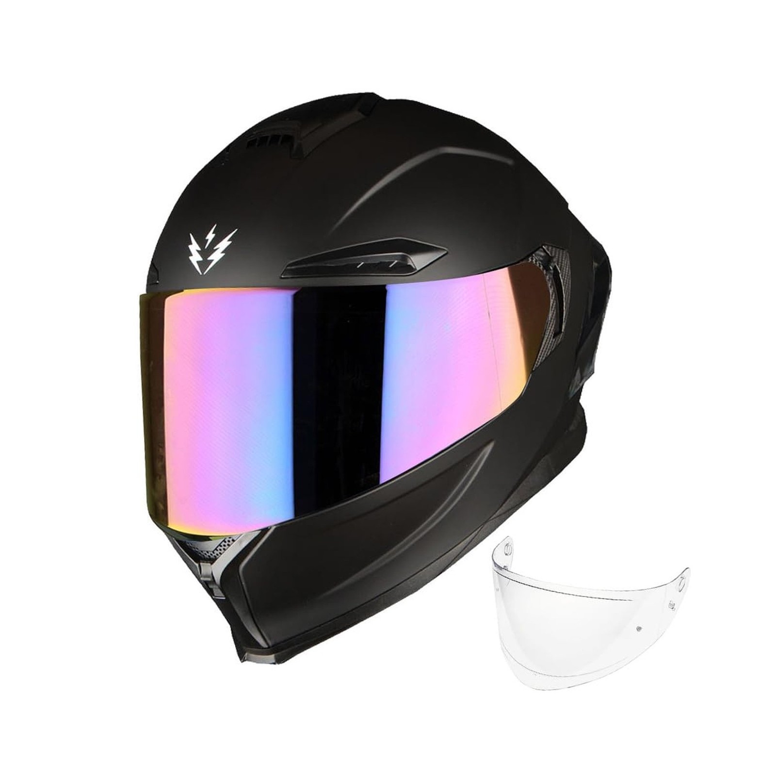 1Storm Motorcycle Full Face Helmet DOT Adults Street Bike Dual Visor Sun Inne...