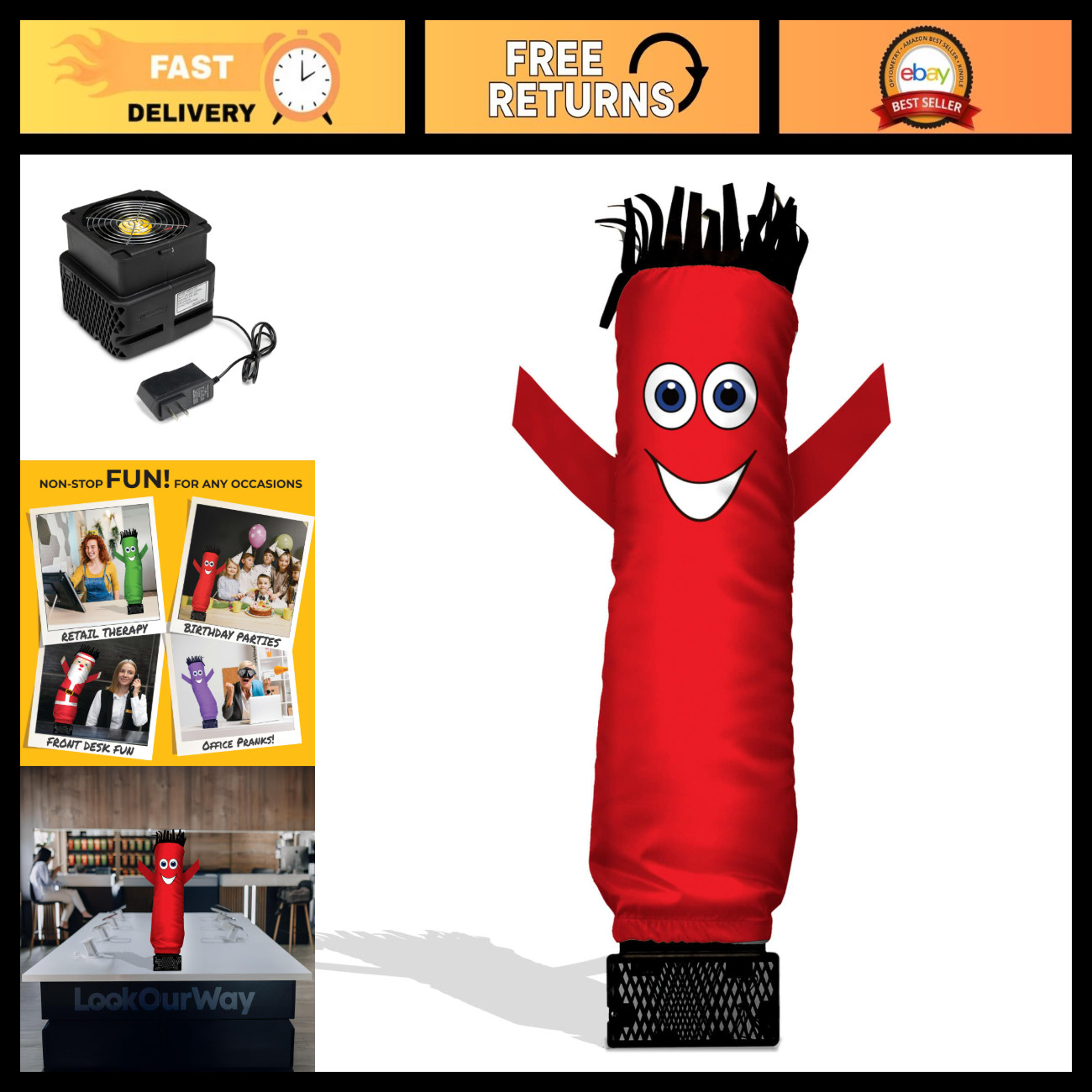 Mini Inflatable Tube Man Set - 29 Mini Inflatable Tube Man Set - 29