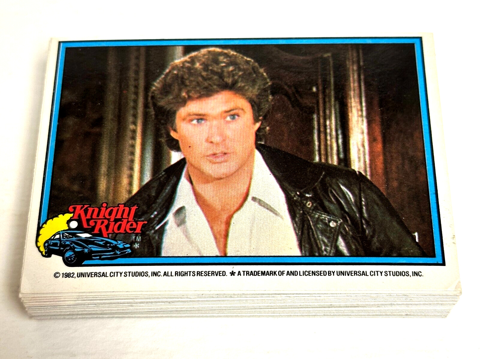 1985 Knight Rider (TV Series) Complete Trading Card Set 1-55 from Donruss