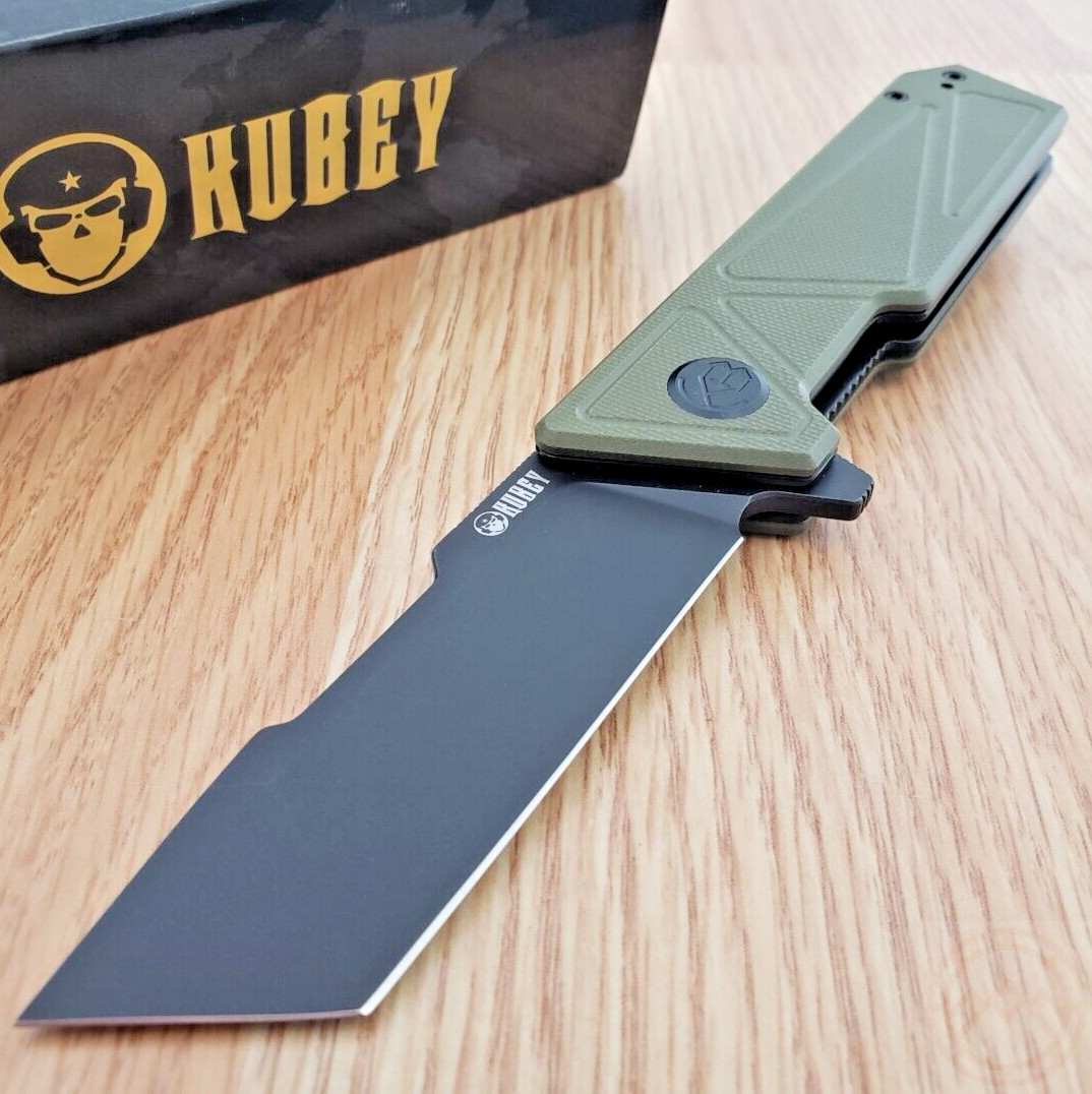 Kubey Avenger Linerlock Folding Knife 3.07
