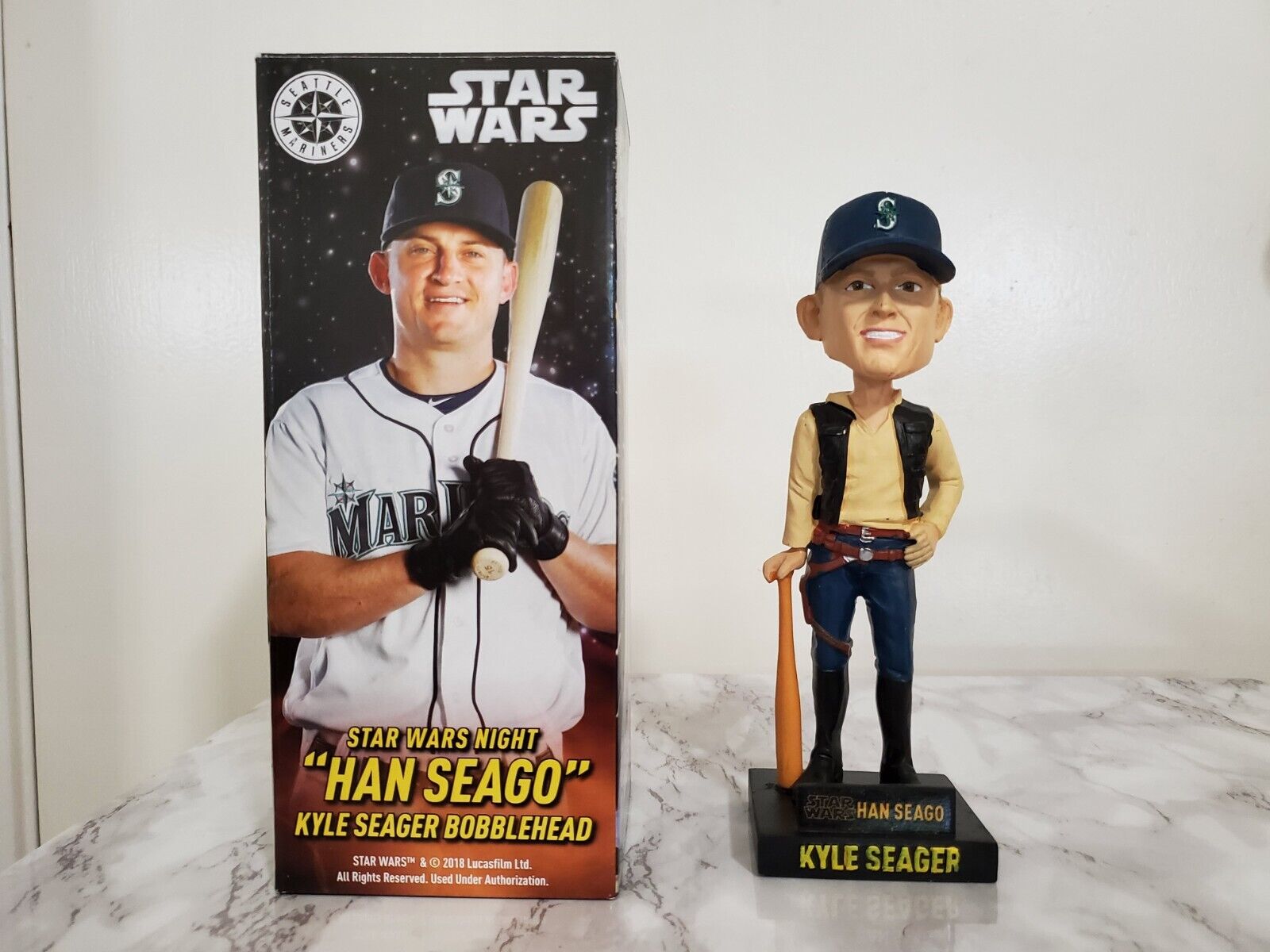 Seattle Mariners Kyle Seager Han Seago Bobblehead Ships Free