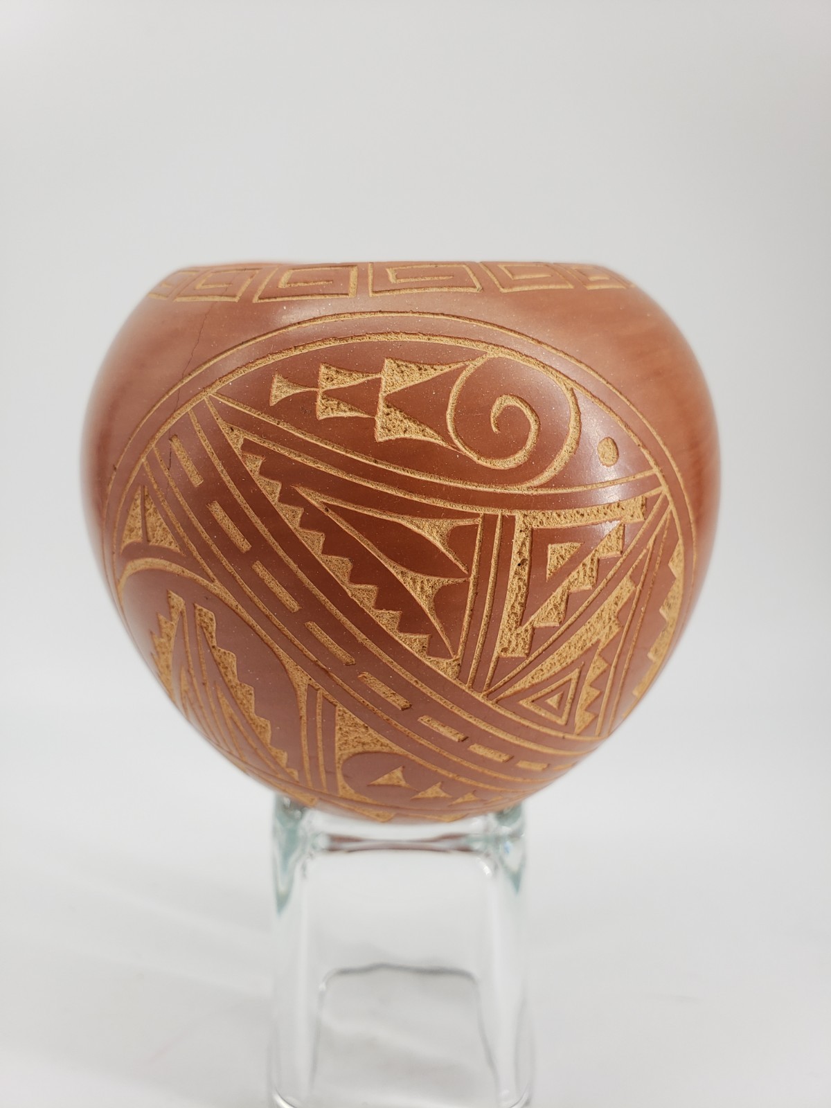 Carol Vigil Jemez Pueblo Pottery Pot 3in READ Carol Vigil Jemez Pueblo Pottery Pot 3in READ