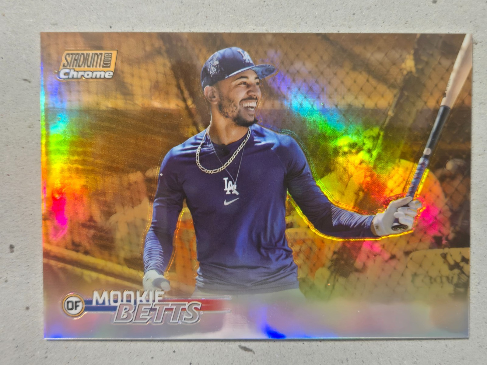 2023 Stadium Club Chrome Orange Refractors #286 Mookie Betts Dodgers /99 2023 Stadium Club Chrome Orange Refractors #286 Mookie Betts Dodgers /99