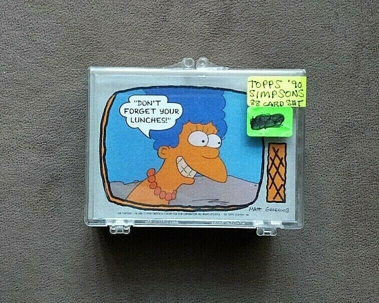 Vintage ~ 1990 Topps The Simpsons Complete Set ~ Cards 1-88 ~ No Stickers
