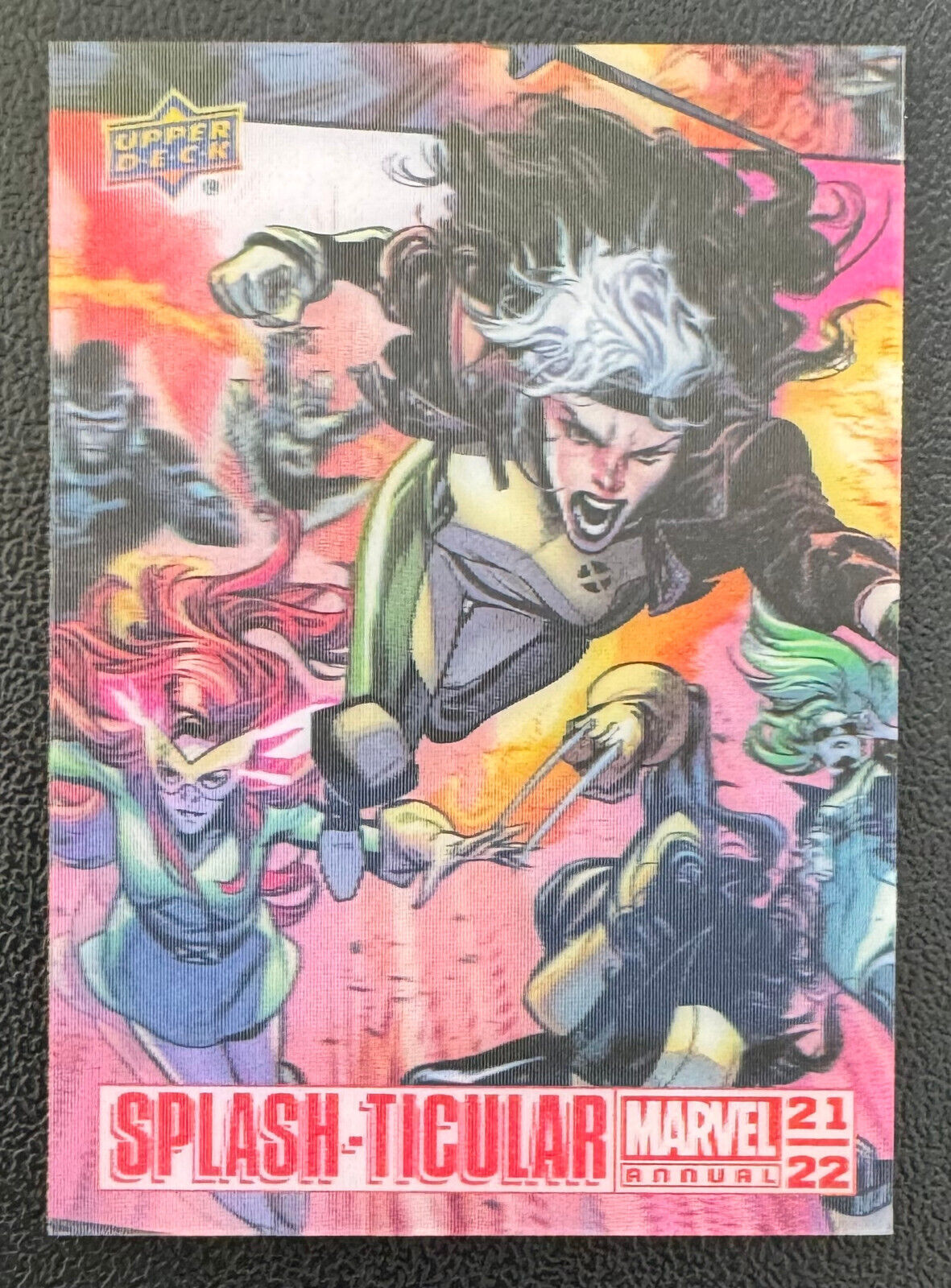 2021-22 Marvel Annual X-MEN #2 SPLASH-TICULAR Insert Card #N1S-9, SSP, Rogue