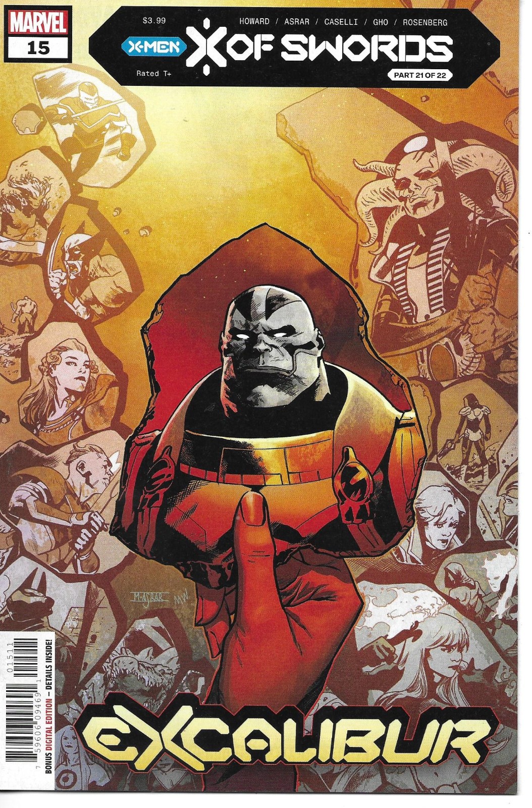 Excalibur #15 Marvel 2020 Apocalypse X of Swords Wolverine Captain Britain Storm Excalibur #15 Marvel 2020 Apocalypse X of Swords Wolverine Captain Britain Storm