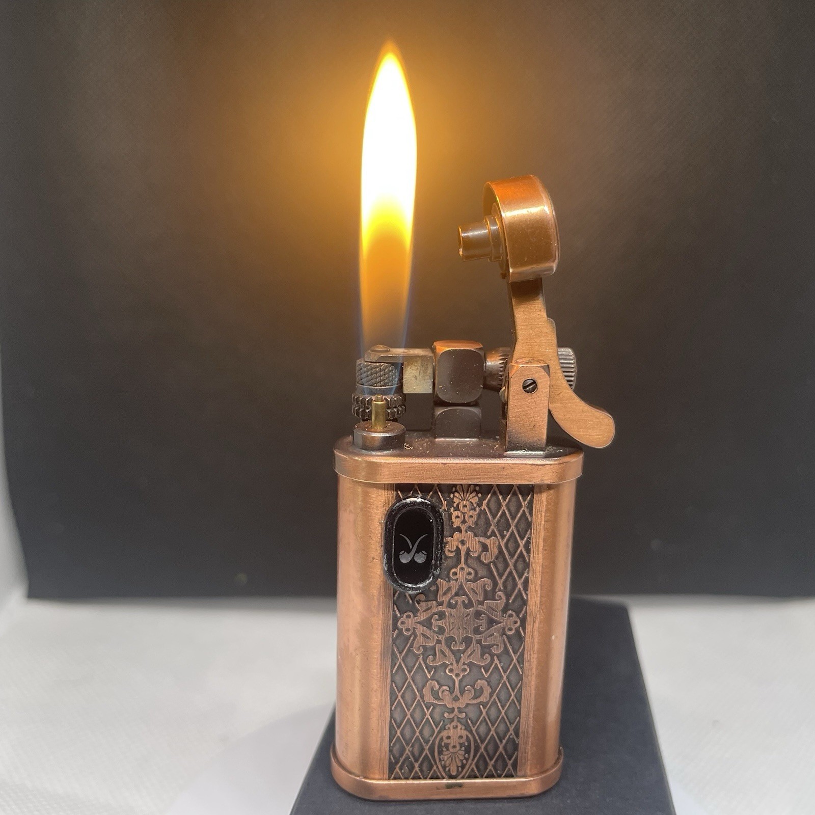 Vintage Working Win 57P Pipe/cigar Lighter Japan Serviced Duo Flame Vintage Working Win 57P Pipe/cigar Lighter Japan Serviced Duo Flame