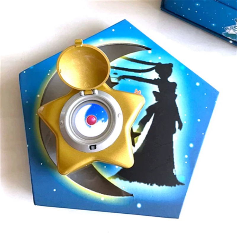 Sailor Moon Moonlight Memory Starlit Sky Star Locket Music Box Collection Gift