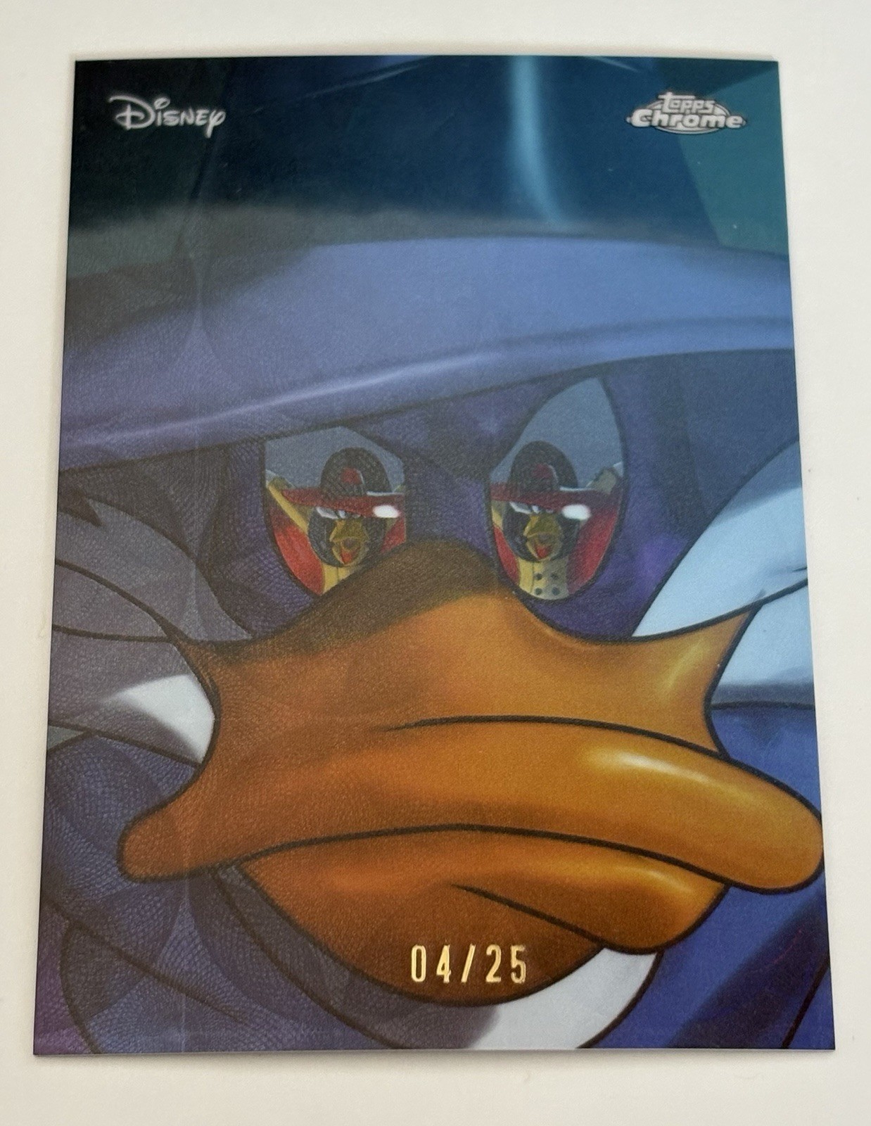 2026 Topps Chrome Disney Darkwing Duck Reflections 4/25 2026 Topps Chrome Disney Darkwing Duck Reflections 4/25