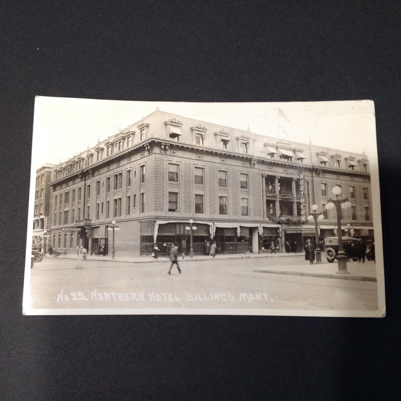 RPPC Northern Hotel Billings Montana-Posted RPPC Northern Hotel Billings Montana-Posted