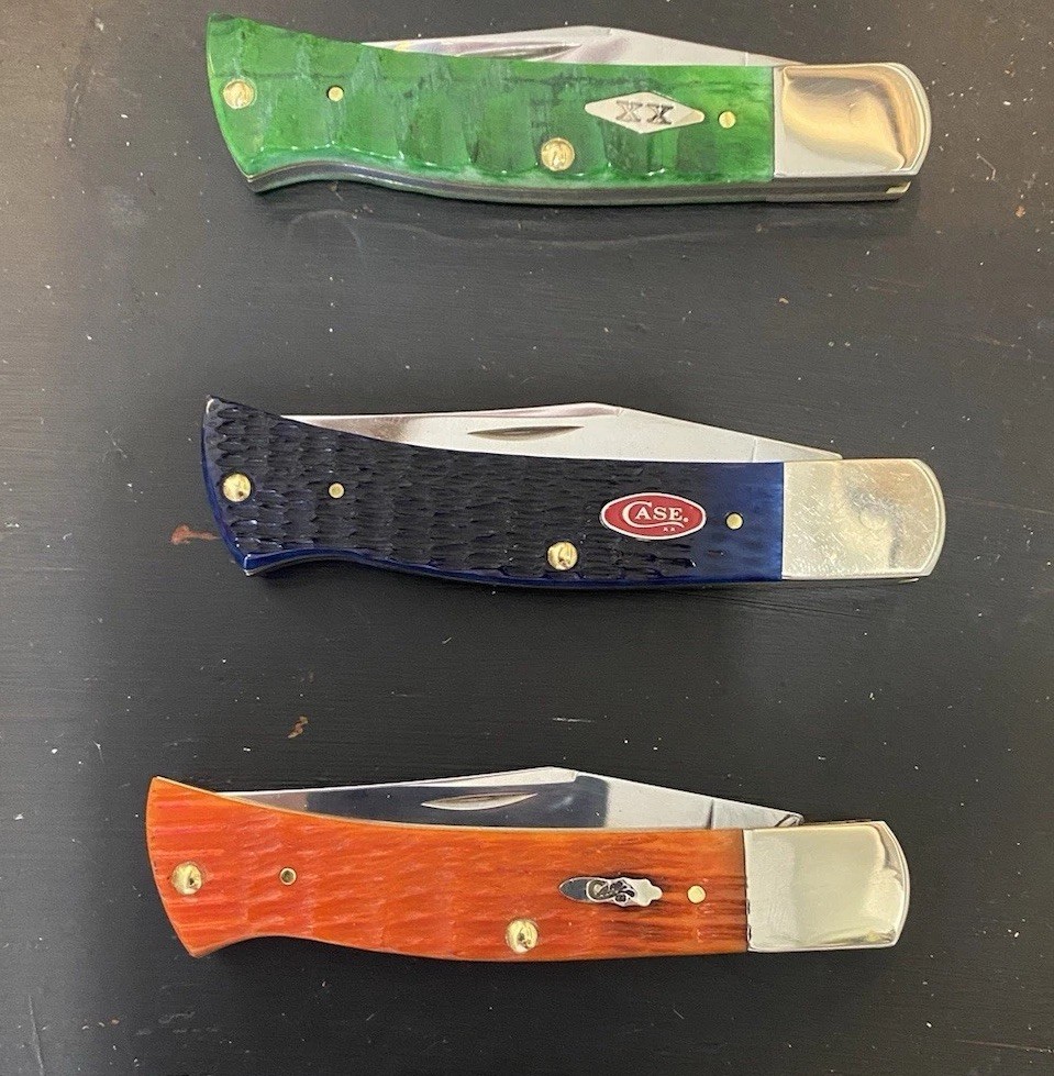 LOT Of CASE XX AXE HANDLES * 3 Different Designs* RARE LOT LOT Of CASE XX AXE HANDLES * 3 Different Designs* RARE LOT