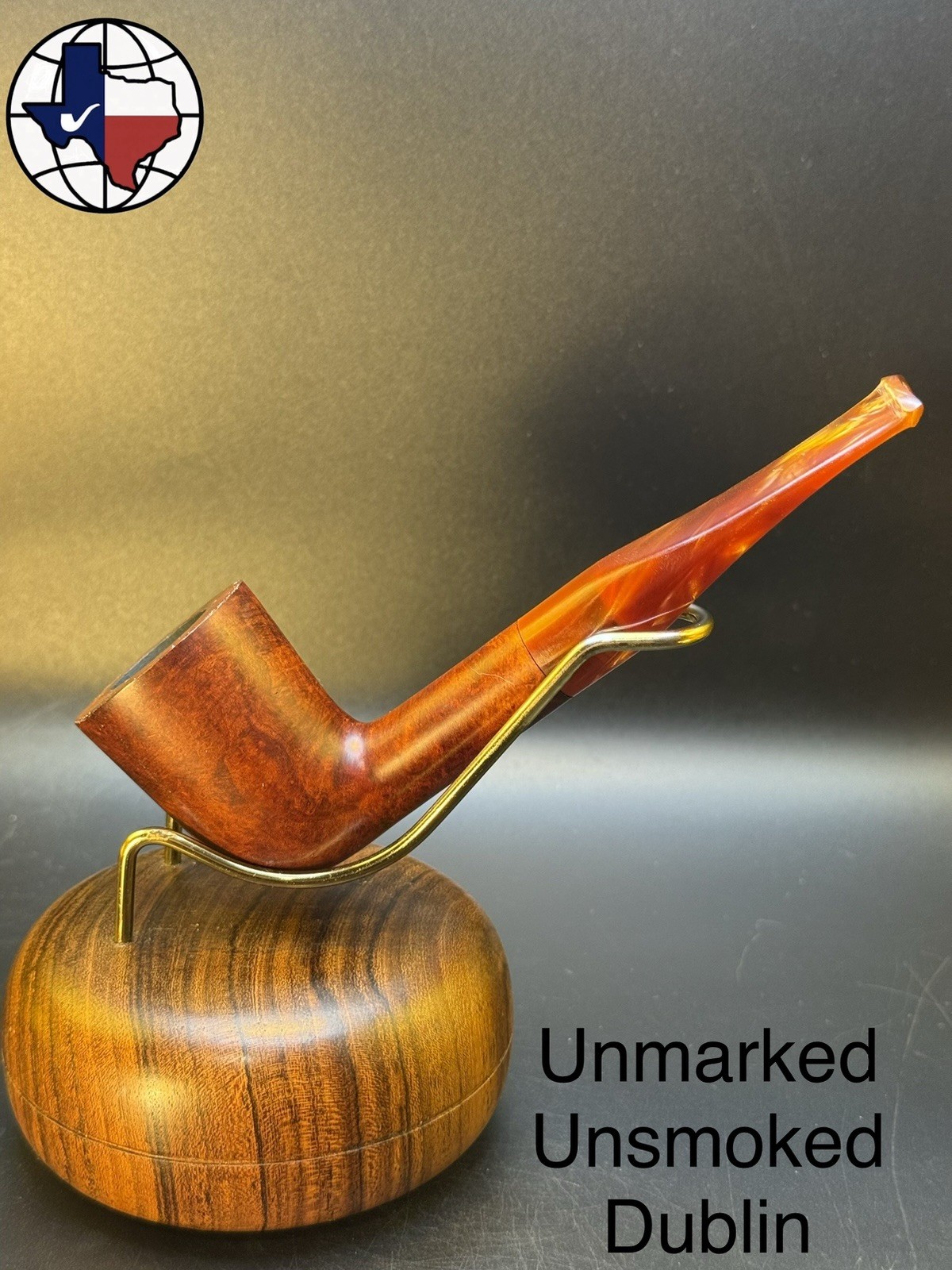 Unmarked Unsmoked Dublin Tobacco Pipe Unmarked Unsmoked Dublin Tobacco Pipe
