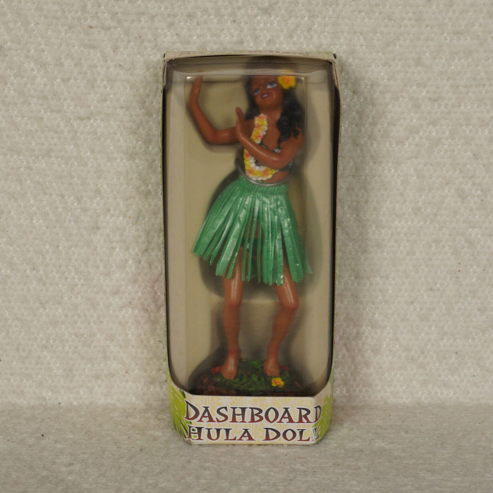 Vintage KC Hawaii Dashboard Hula Doll Sweet Leilani Bobblehead Car 2003 Sealed