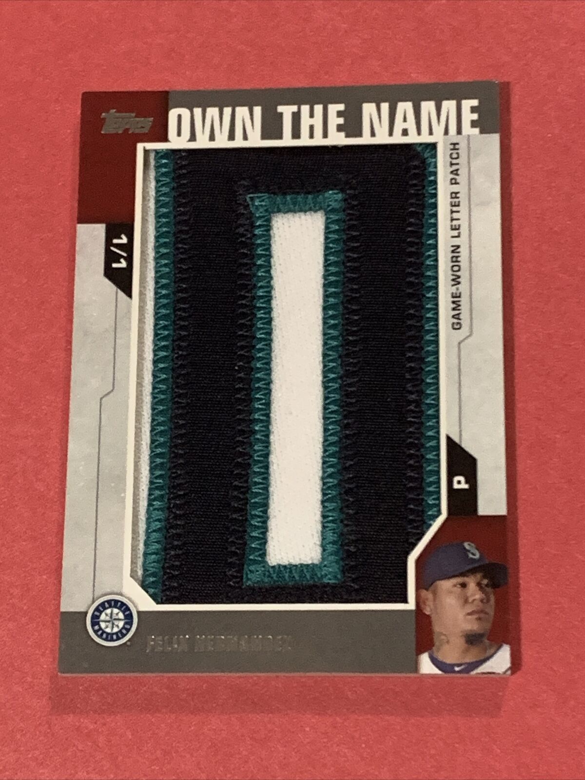 2014 Topps Series 2 Felix Hernandez Own The Game “D” 1/1 OTN-FH Seattle Mariners