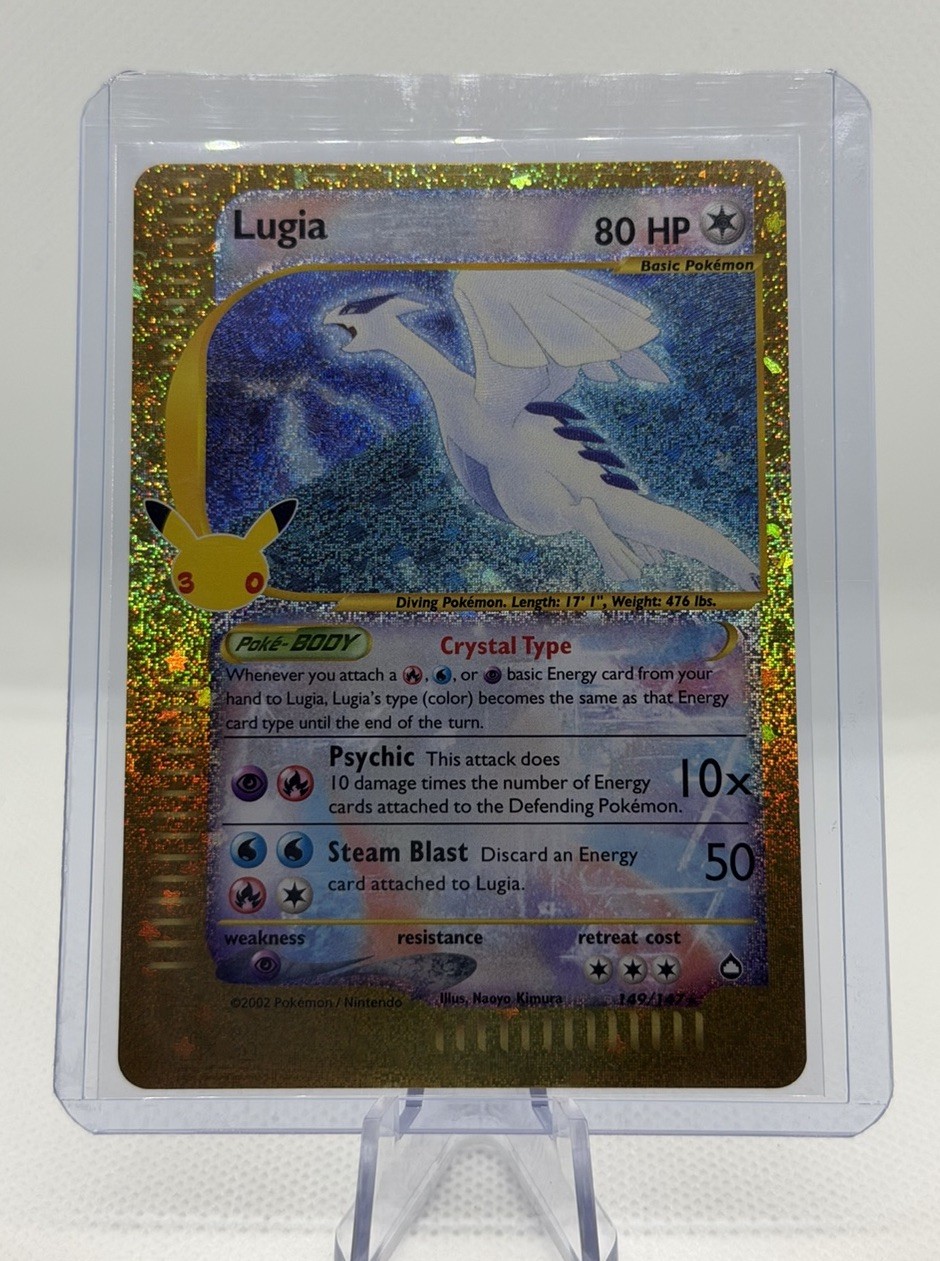 Lugia Classic Collection ME: 30th Celebration Classic Collection 149/147 NM Holo