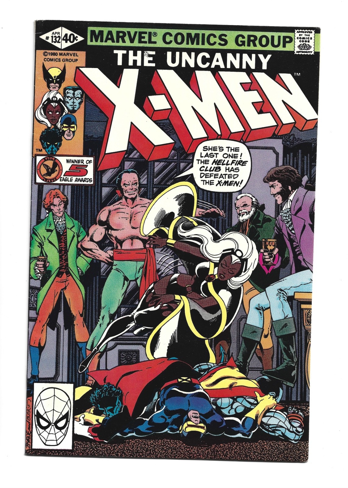 Uncanny X-Men #132, VF 8.0; 1st Appearance Sage; Hellfire Club Uncanny X-Men #132, VF 8.0; 1st Appearance Sage; Hellfire Club