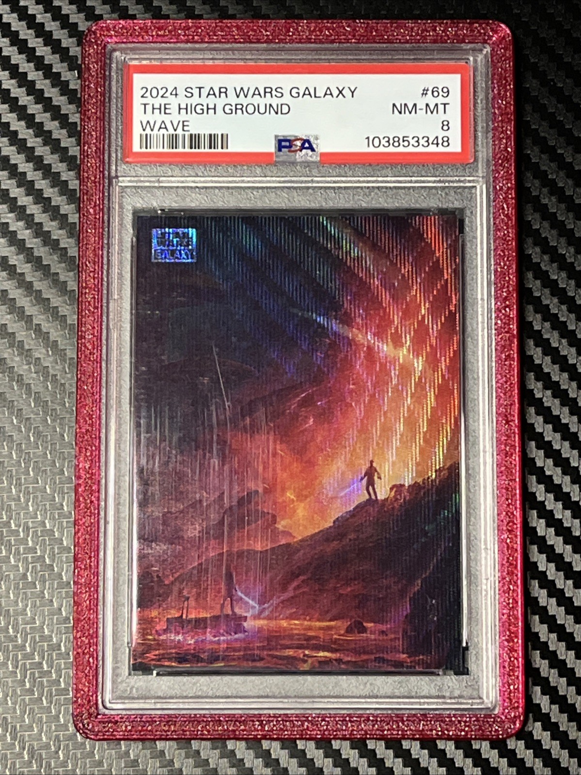 2024 Topps Star Wars Galaxy The High Ground Wave Refractor /99