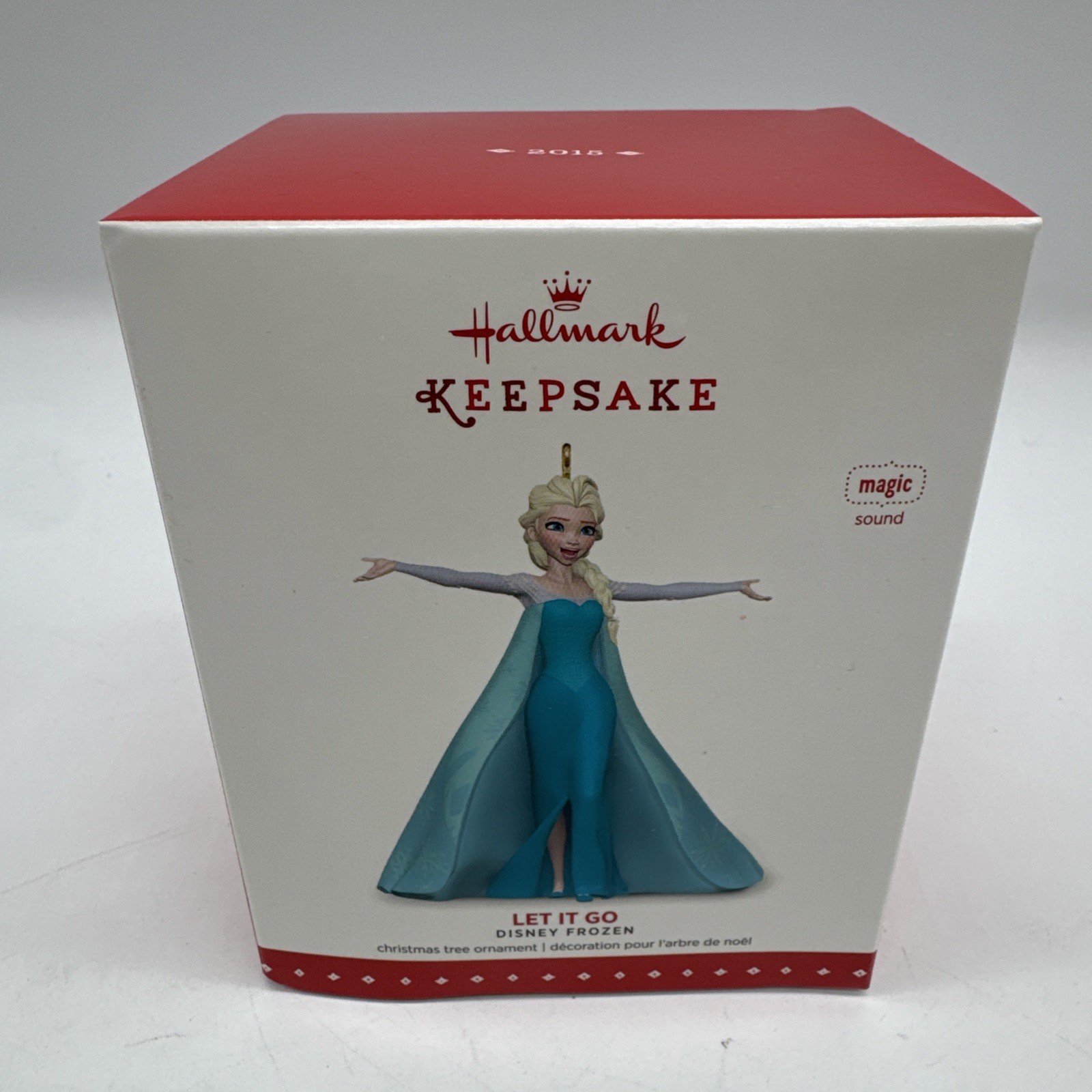 Hallmark Keepsake Disney Frozen Let It Go Elsa Ornament w/Sound New 2015 Hallmark Keepsake Disney Frozen Let It Go Elsa Ornament w/Sound New 2015