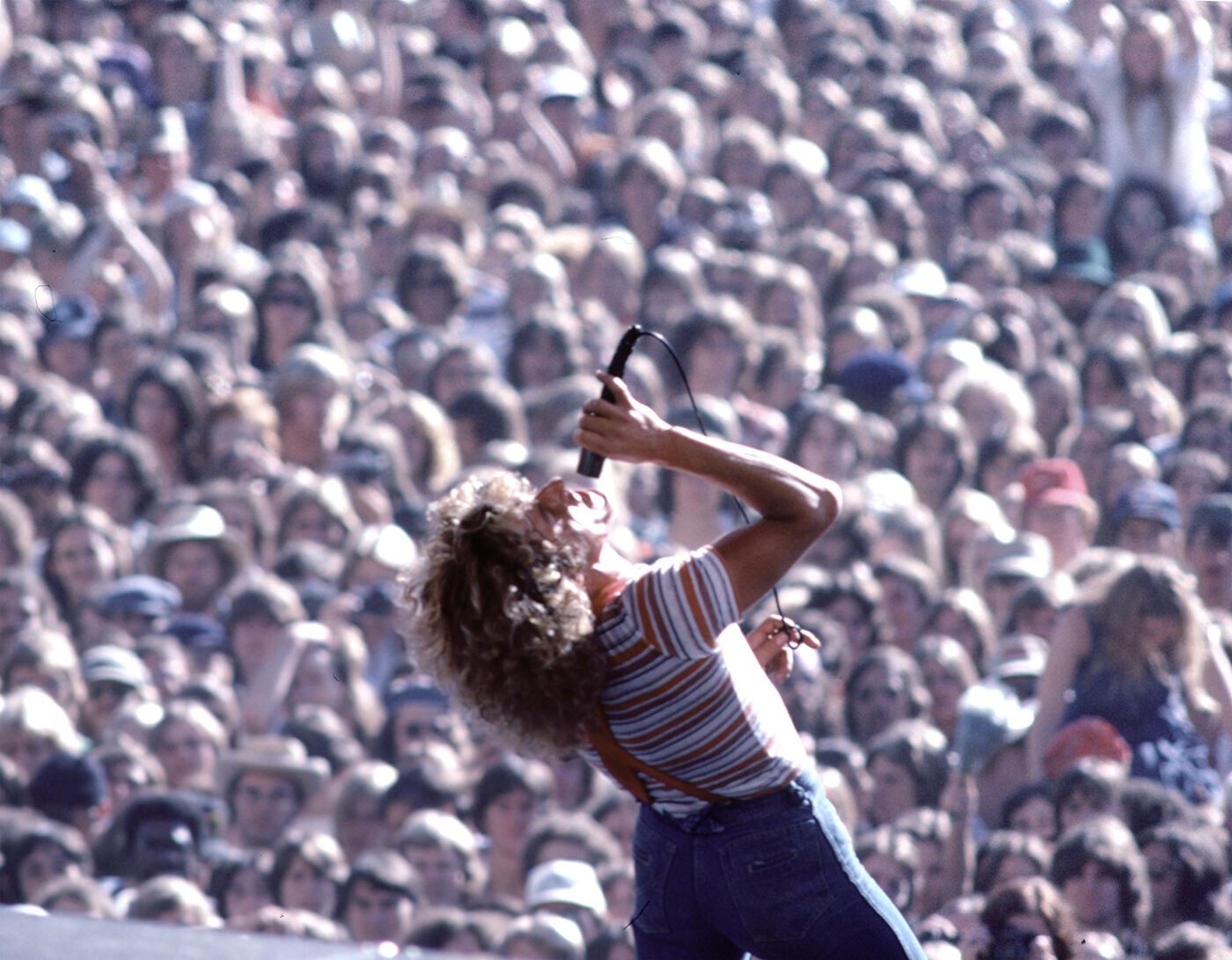 THE WHO • ROGER DALTREY • OAKLAND COLISEUM, CA • Bill Graham's Days on the Green