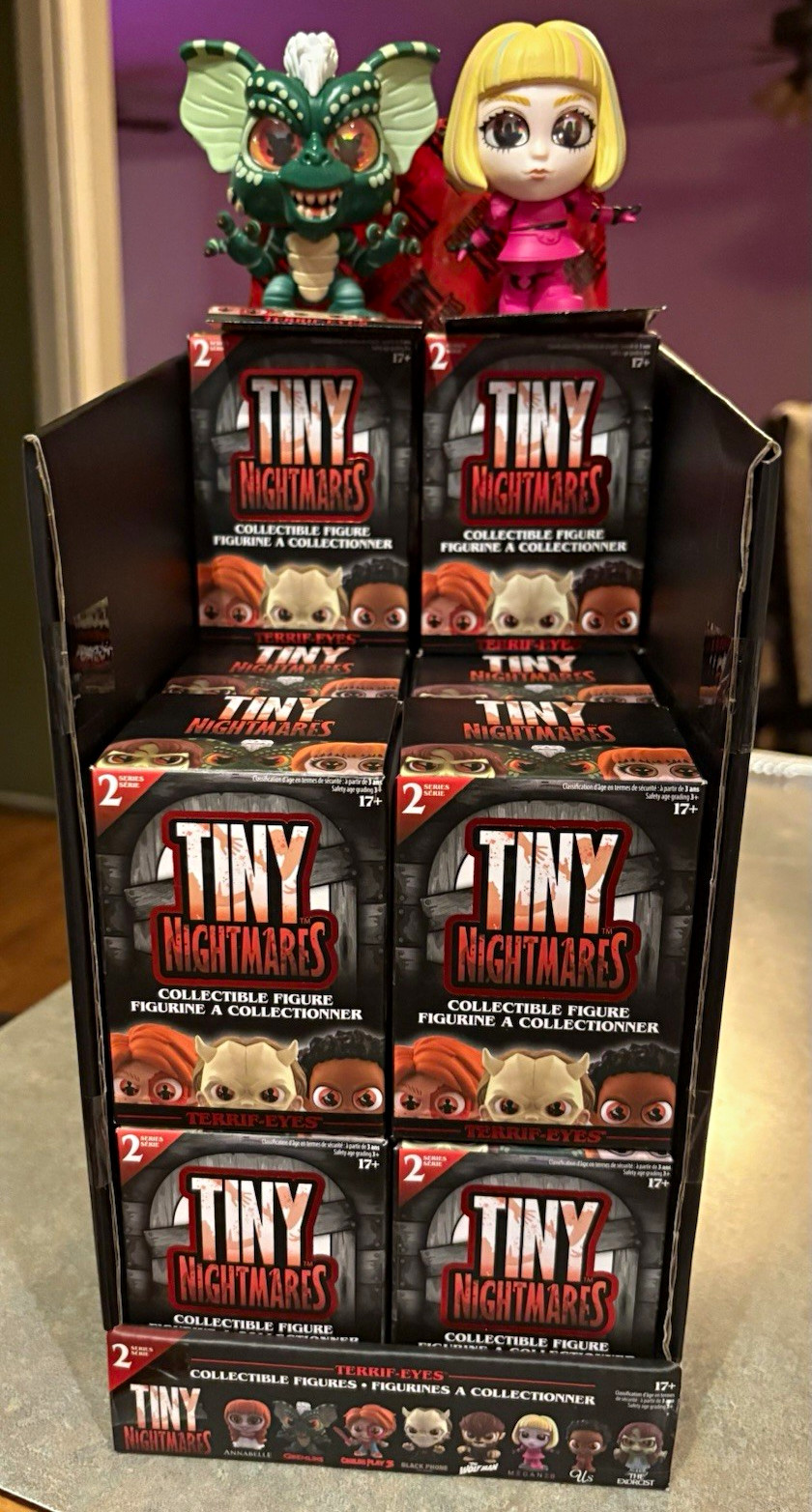 Tiny Nightmares Terrif-Eyes Series 2 Horror Plastic Figures Tiny Nightmares Terrif-Eyes Series 2 Horror Plastic Figures