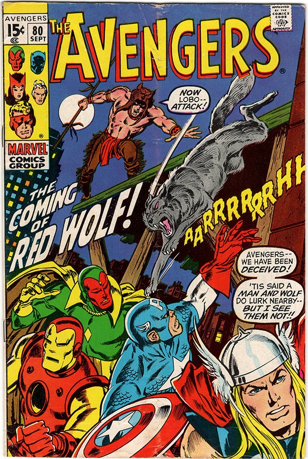 The Avengers #80 (Marvel Comics September 1970) The Avengers #80 (Marvel Comics September 1970)