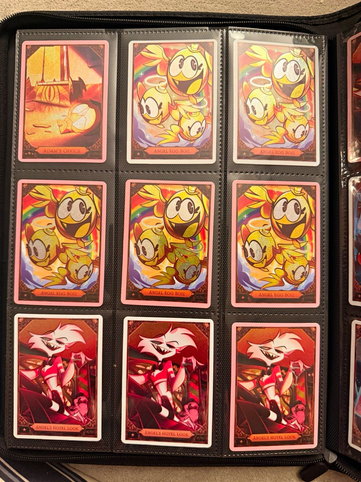 Lot of Hazbin Hotel Season 2 Official Cards - Mix of 1st and 2nd Edition Lot of Hazbin Hotel Season 2 Official Cards - Mix of 1st and 2nd Edition