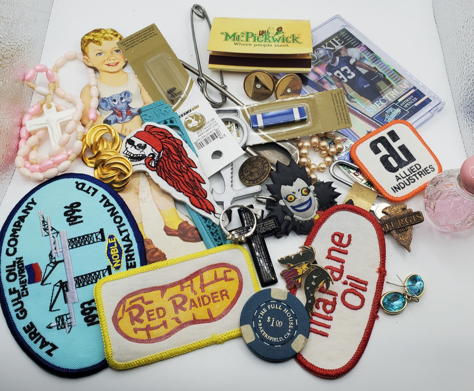 Junk Drawer Lot of Miscellaneous Worthless Collectibles