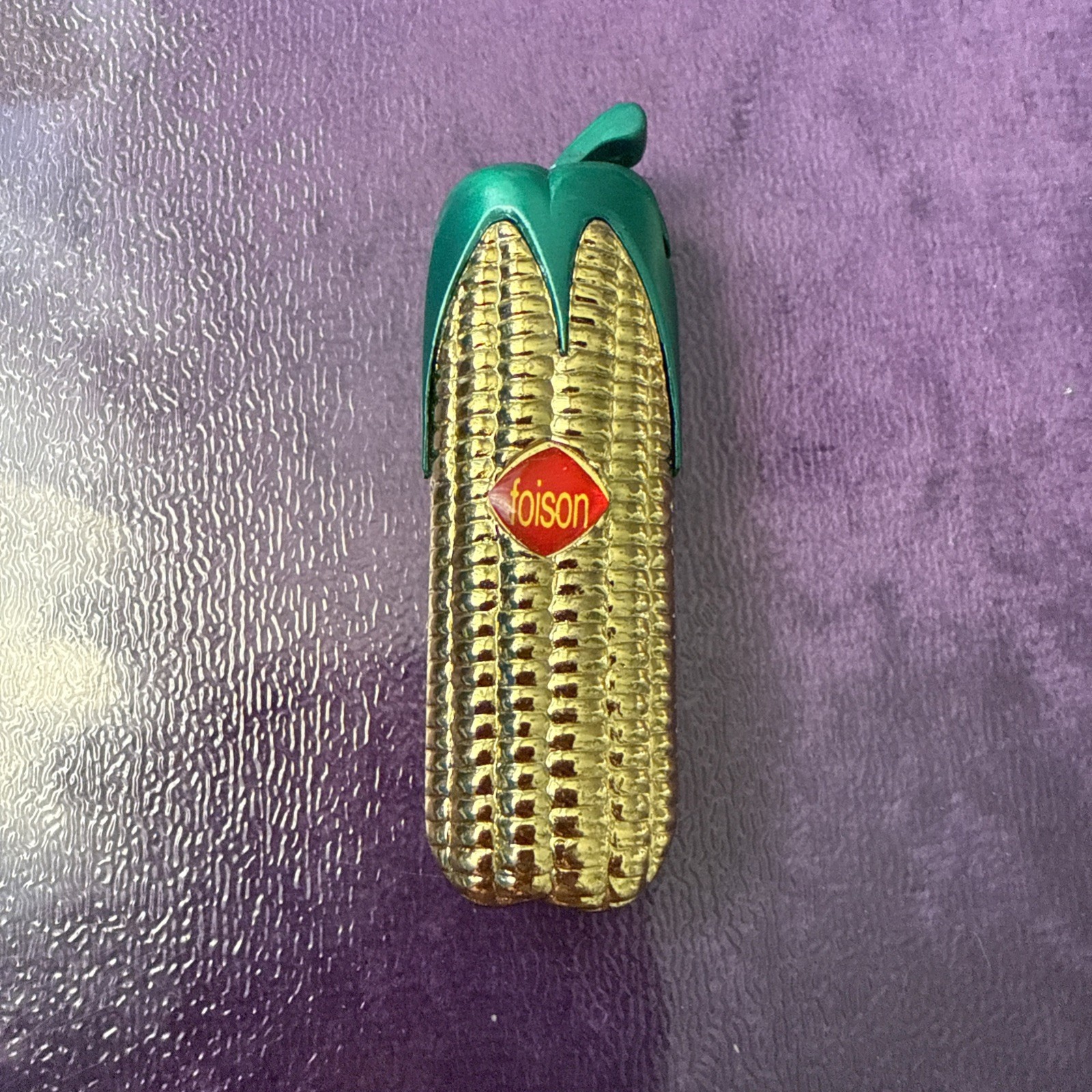 Foison Corn Shape Vintage Collectible Refillable Butane Metal Lighter