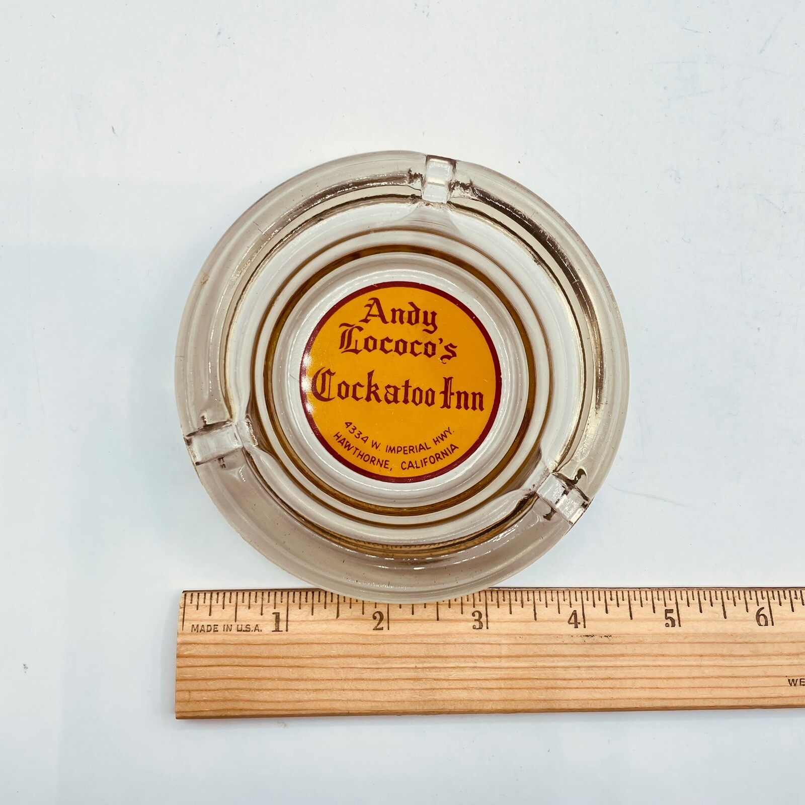 Rare Vintage Andy Lococo’s Cockatoo Inn Ashtray Mobster Mob History Rare Vintage Andy Lococo’s Cockatoo Inn Ashtray Mobster Mob History