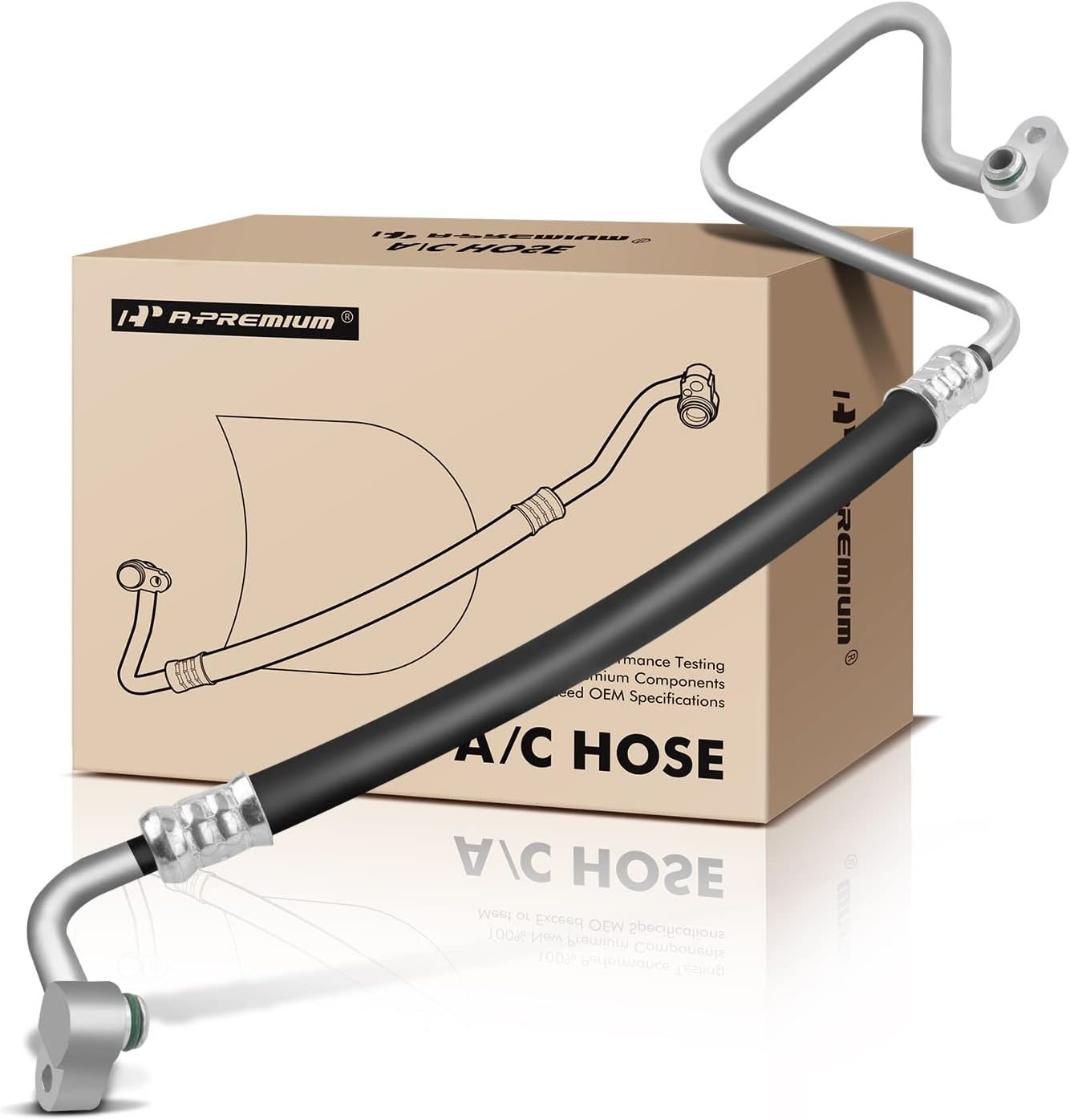 A/C Discharge Line Hose Assembly Compatible with Honda | for Civic 2006-2011 1.8 A/C Discharge Line Hose Assembly Compatible with Honda | for Civic 2006-2011 1.8