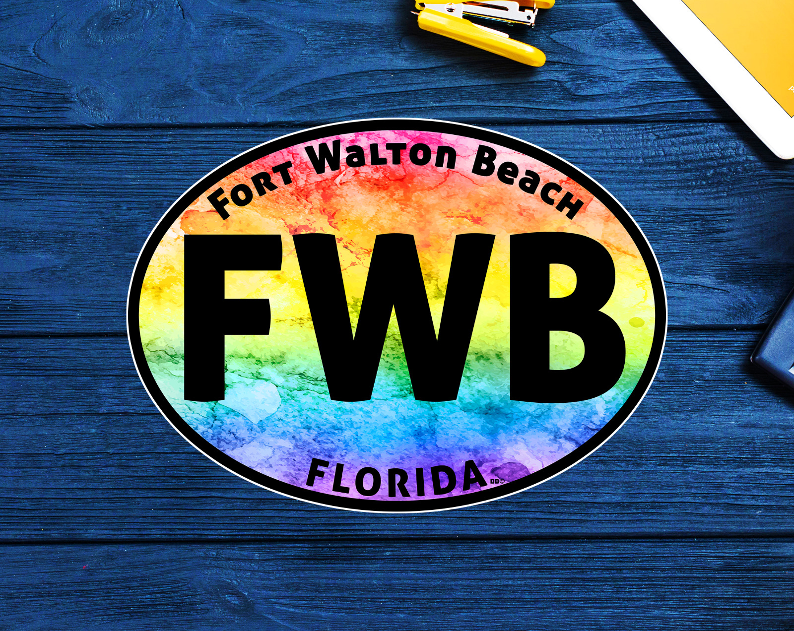 Fort Walton Beach Vinyl Decal Sticker 4\