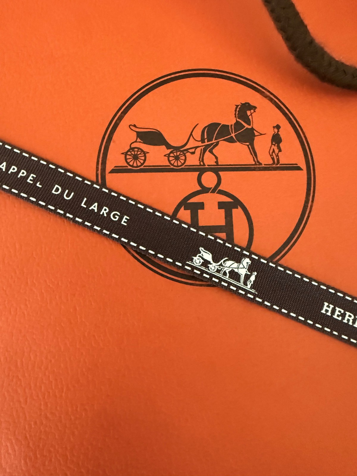 Hermes Shopping Orange Paper Bag 12 Hermes Shopping Orange Paper Bag 12