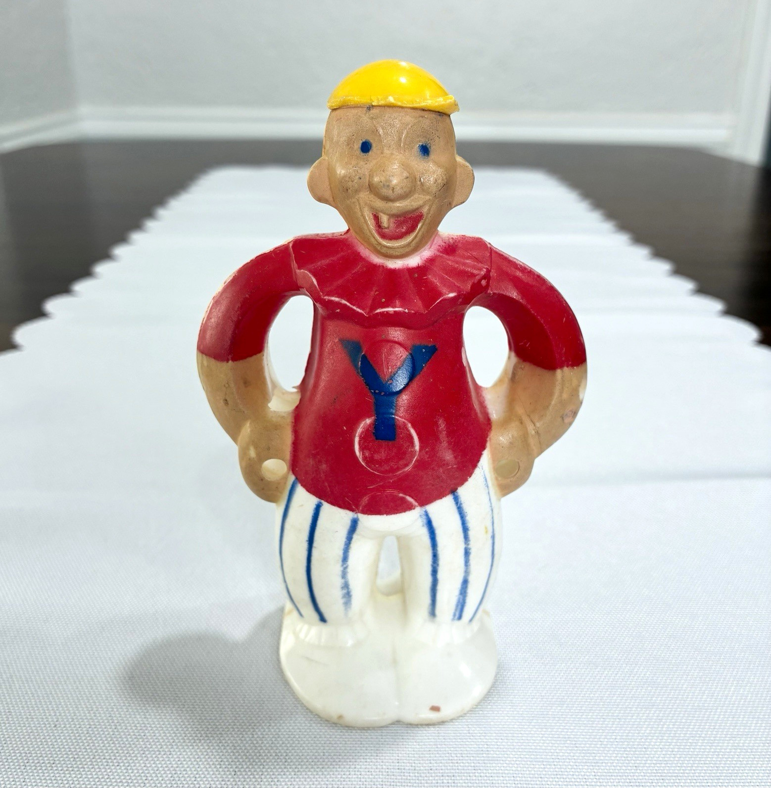 HTF Vintage 1950's Rosbro Plastic Olympian Toy