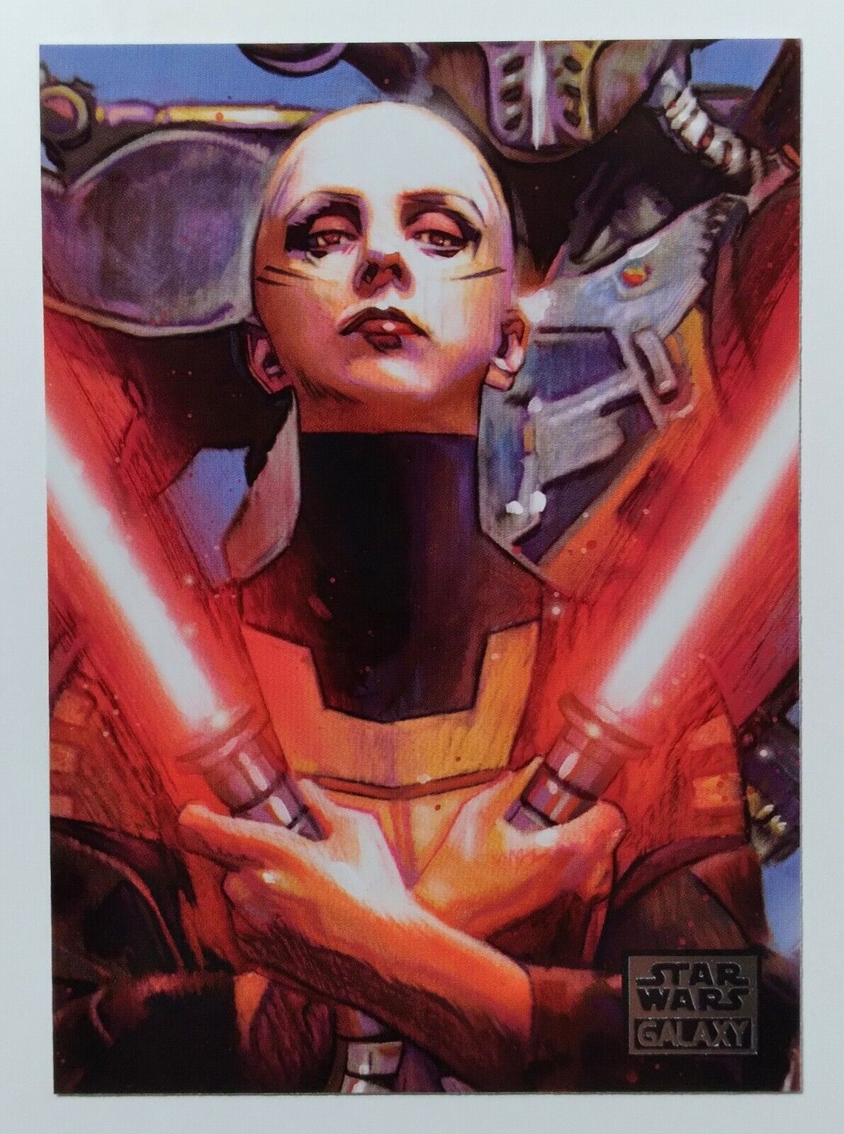 2011 Topps Star Wars Galaxy Series 6 Sith Vixen #100