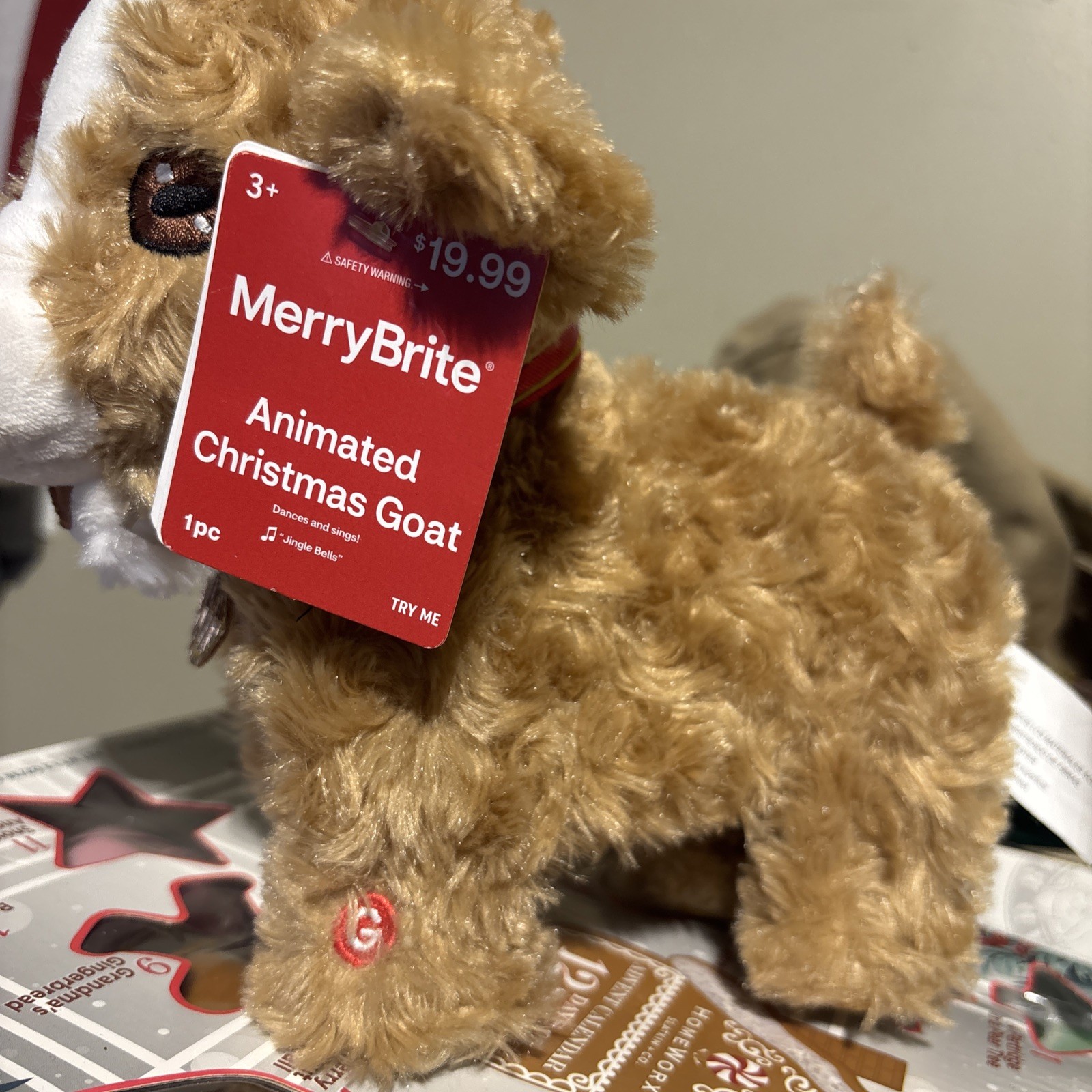 2024 Gemmy Joyful Holiday Dancing Singing Screaming Animated Christmas Goat 2024 Gemmy Joyful Holiday Dancing Singing Screaming Animated Christmas Goat
