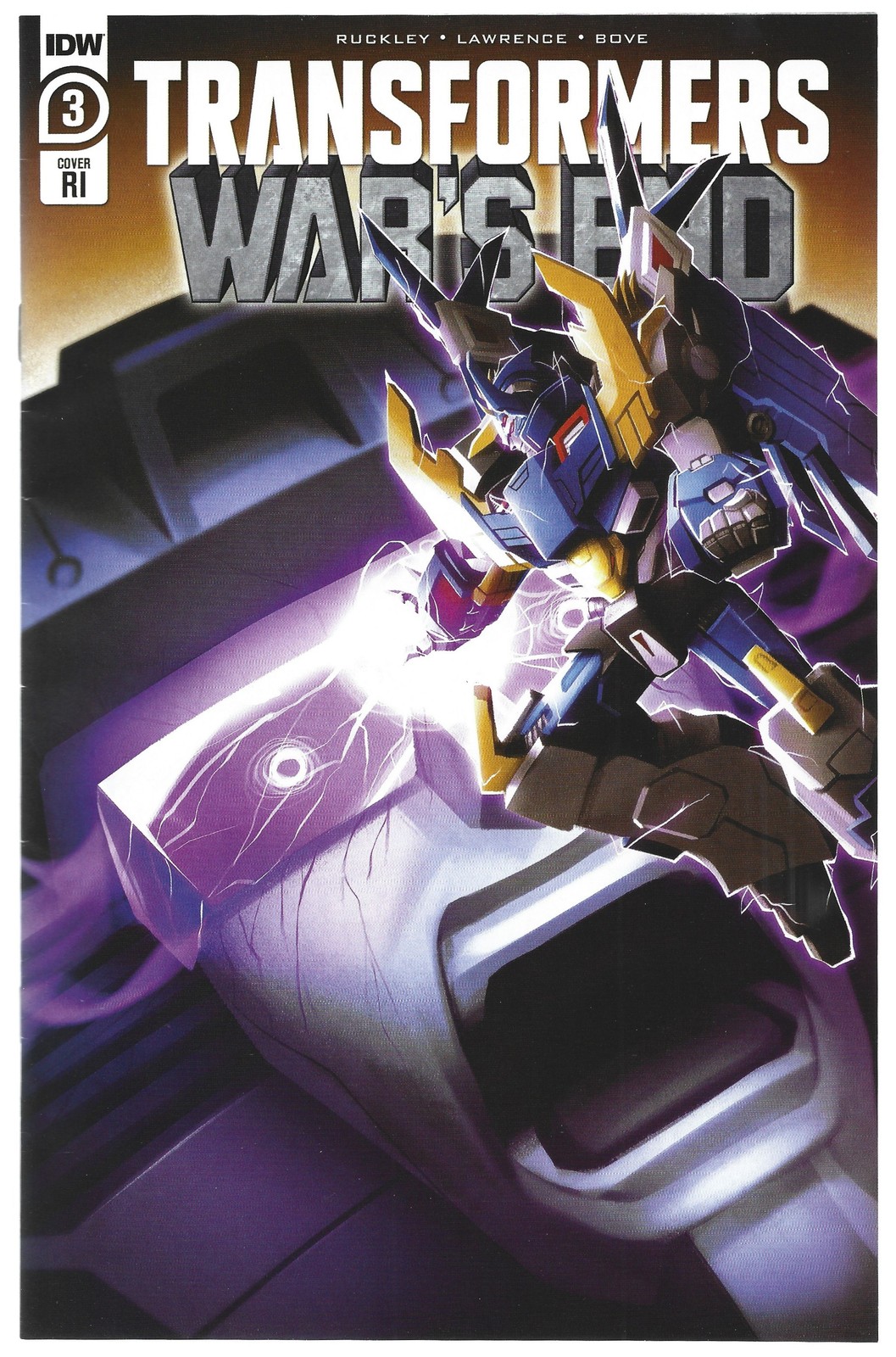 Transformers War's End #3 1:10 Joana Lafuente Variant IDW 2022 VF/NM