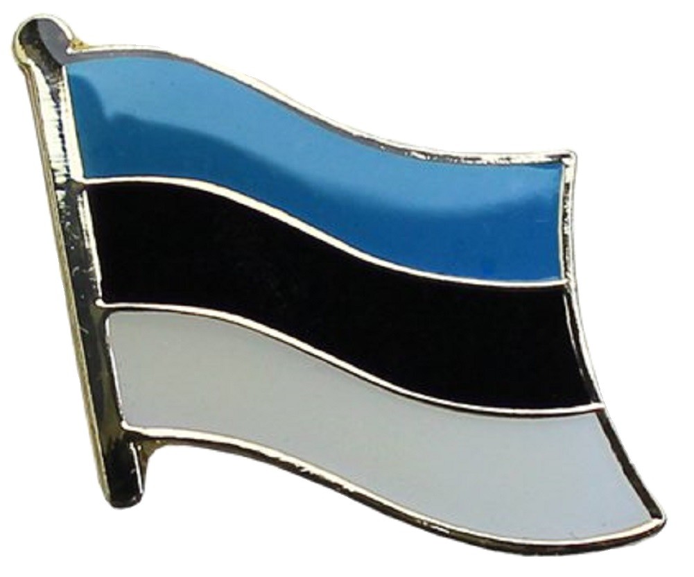 Estonia Flag Lapel Pin - 5/8 Estonia Flag Lapel Pin - 5/8