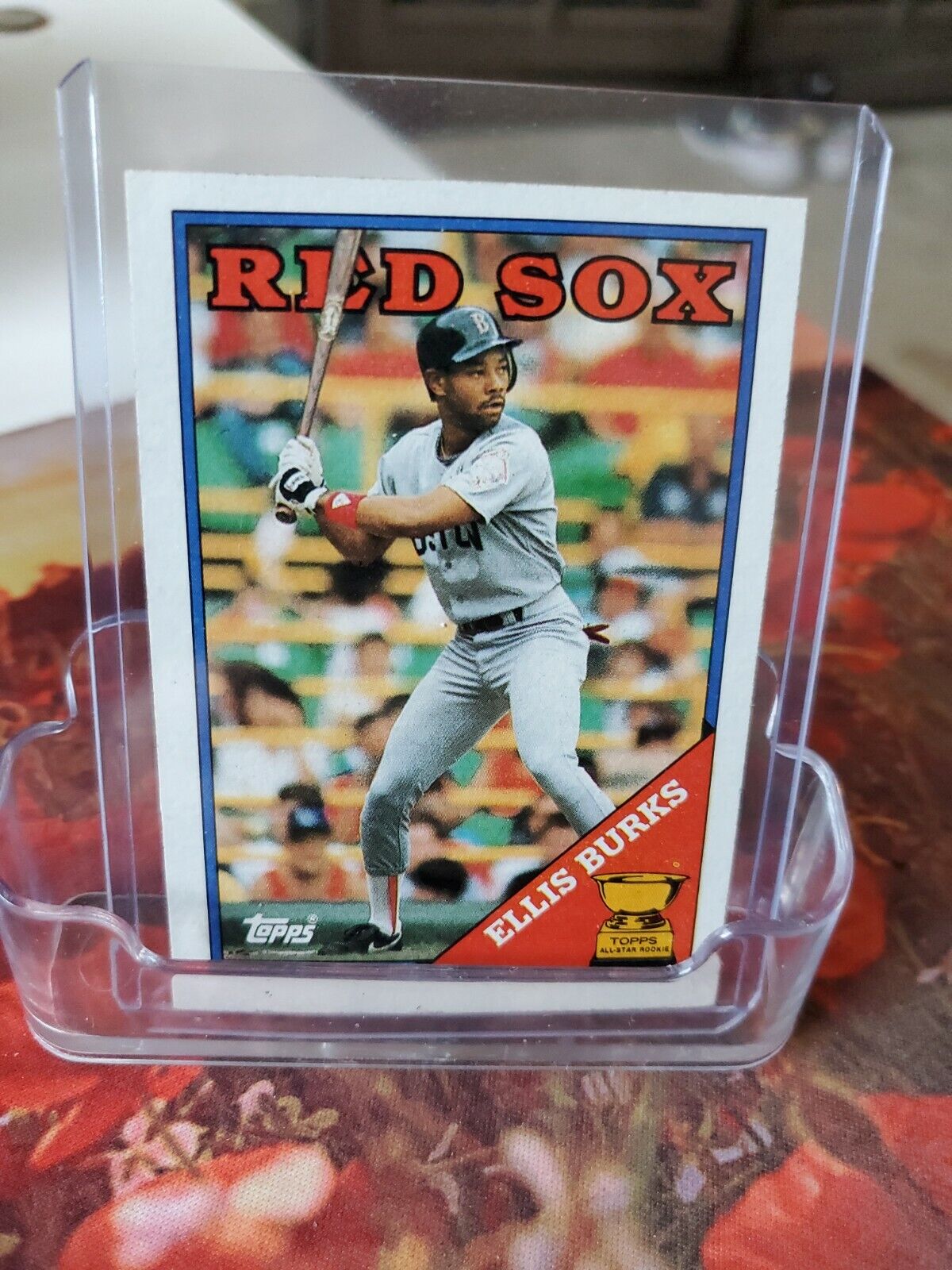1988 topps ellis burks #269 all star rookie card mint condition 
